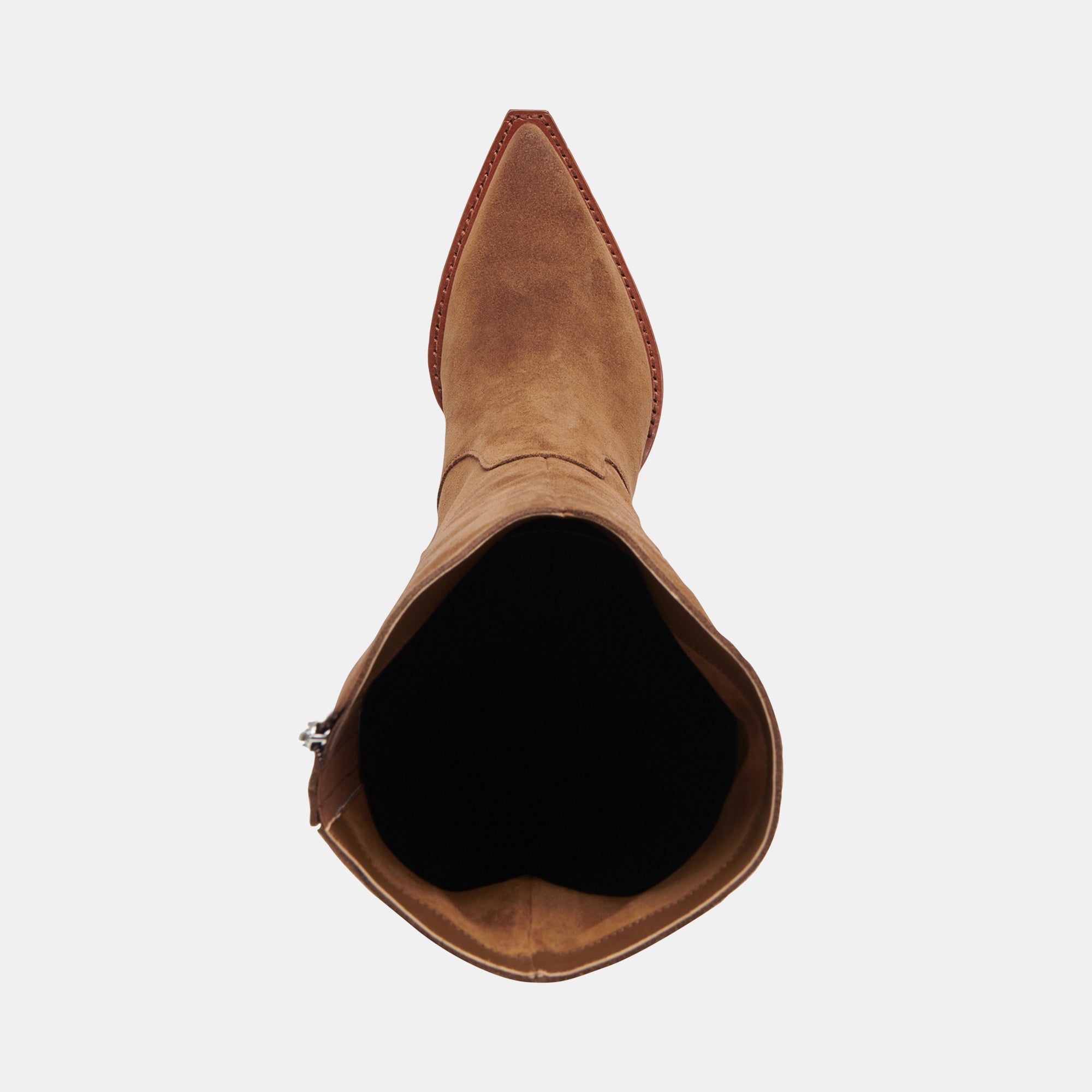 RAJ Wide Calf Boots Brown Suede | Women Dolce Vita