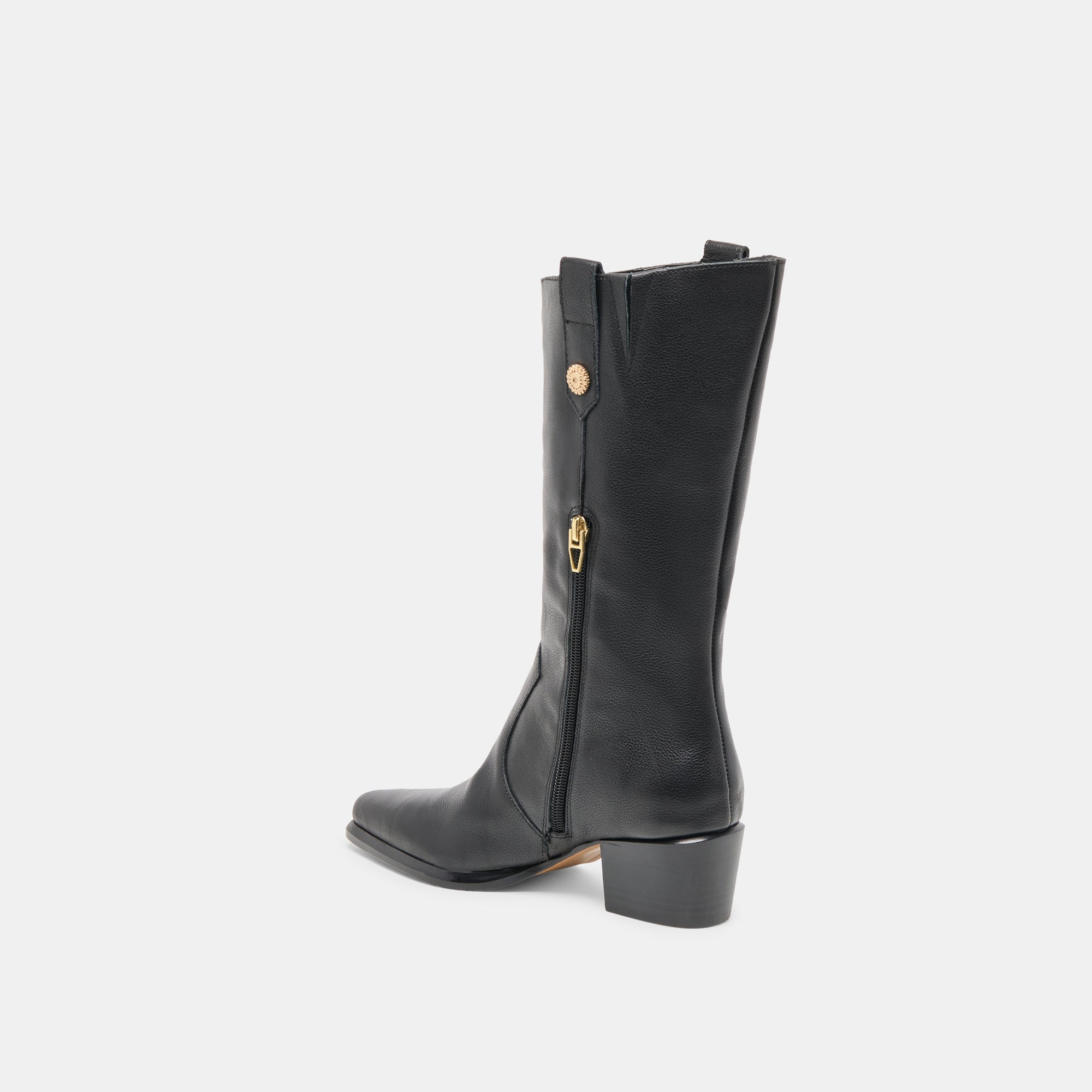 Vern Black Leather Boots | Dolce Vita Women
