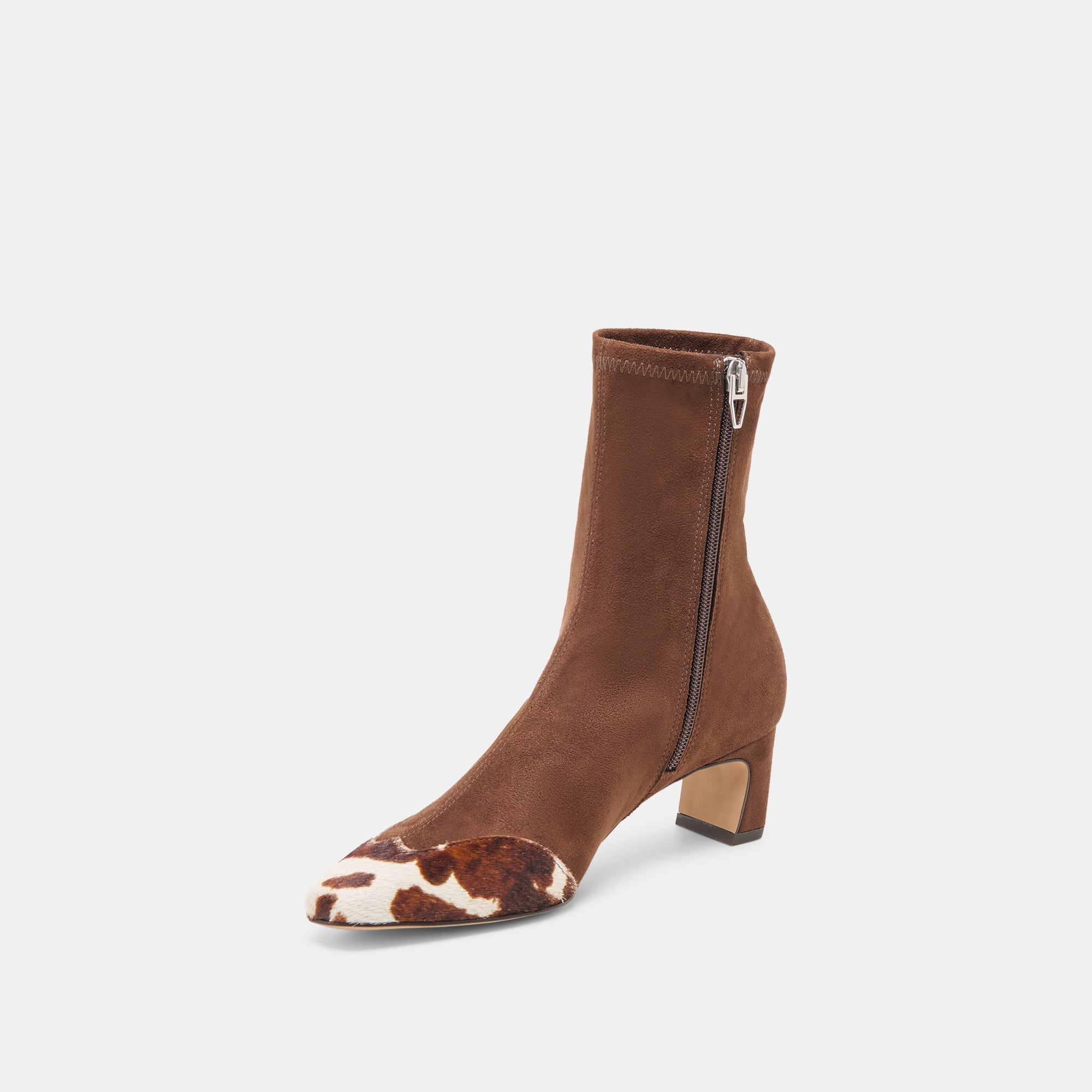 Anika Dk Brown Multi Stella Suede Boots | Dolce Vita Women