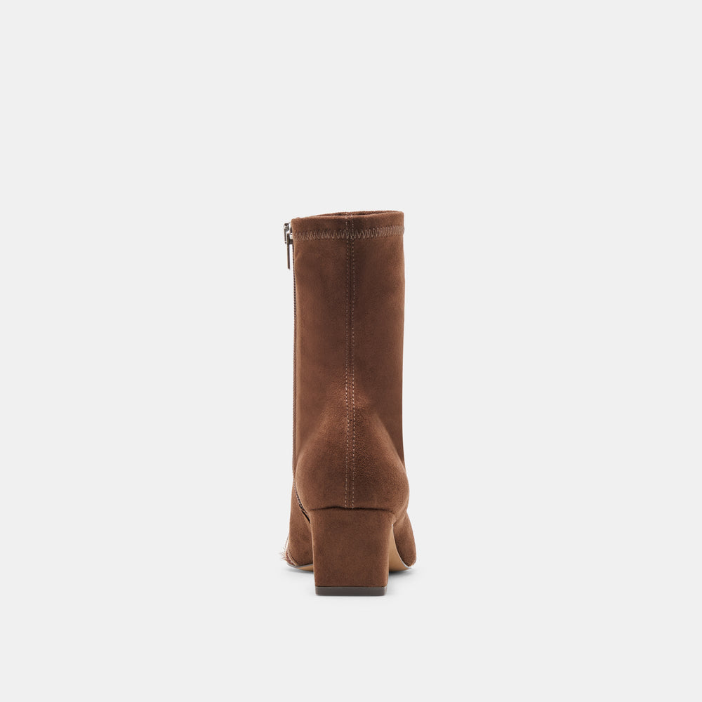 Anika Dk Brown Multi Stella Suede Boots | Dolce Vita Women