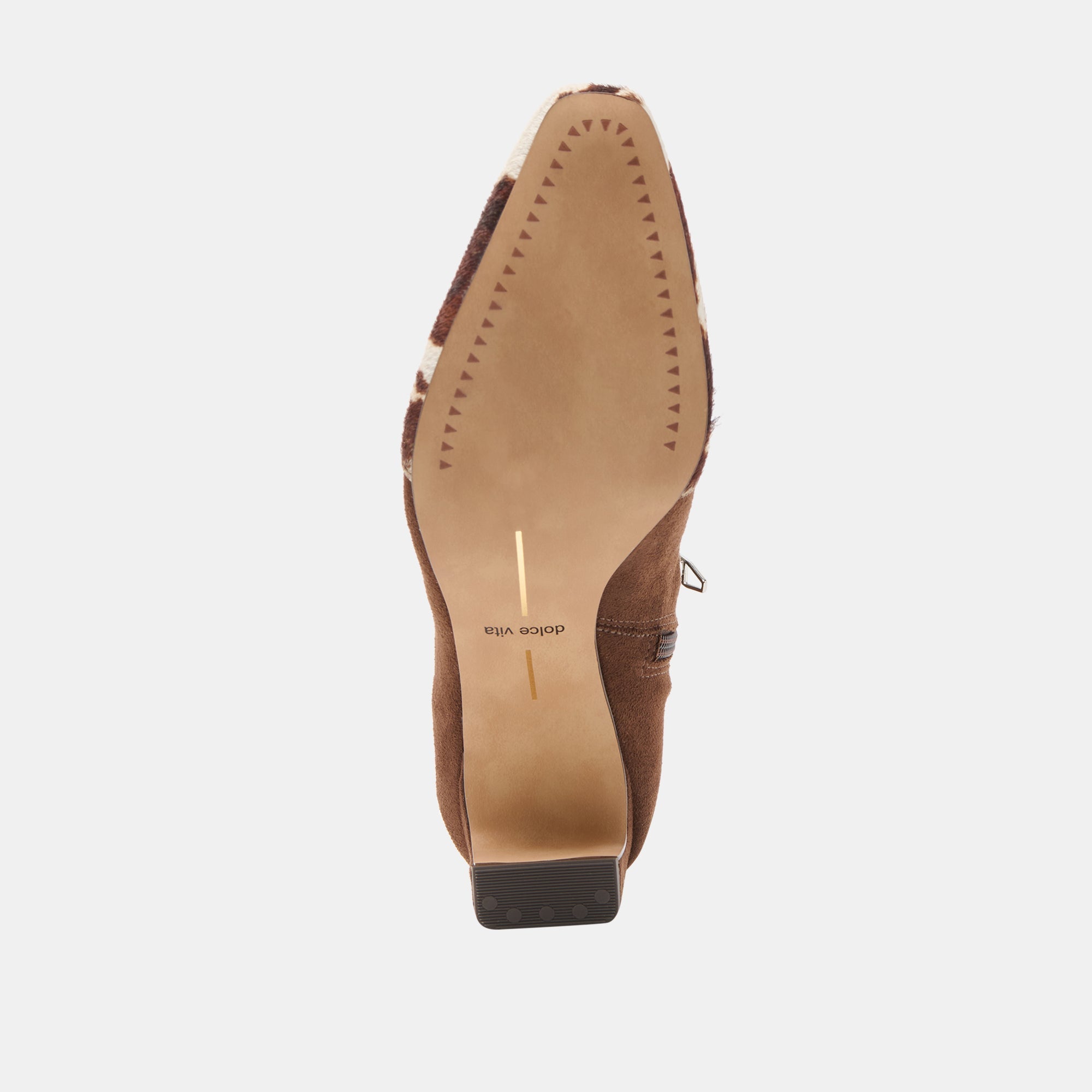 Anika Dk Brown Multi Stella Suede Boots | Dolce Vita Women