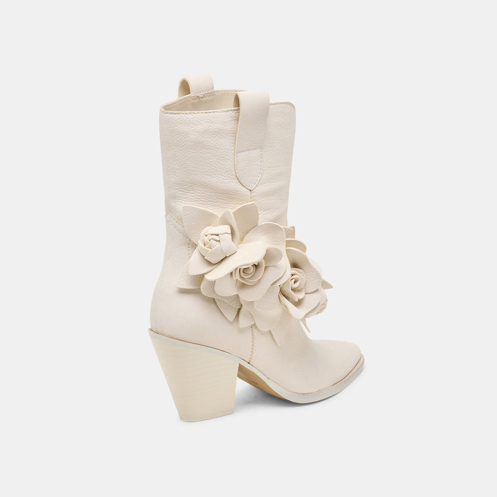 Jakel Off White Nubuck Boots | Women Dolce Vita