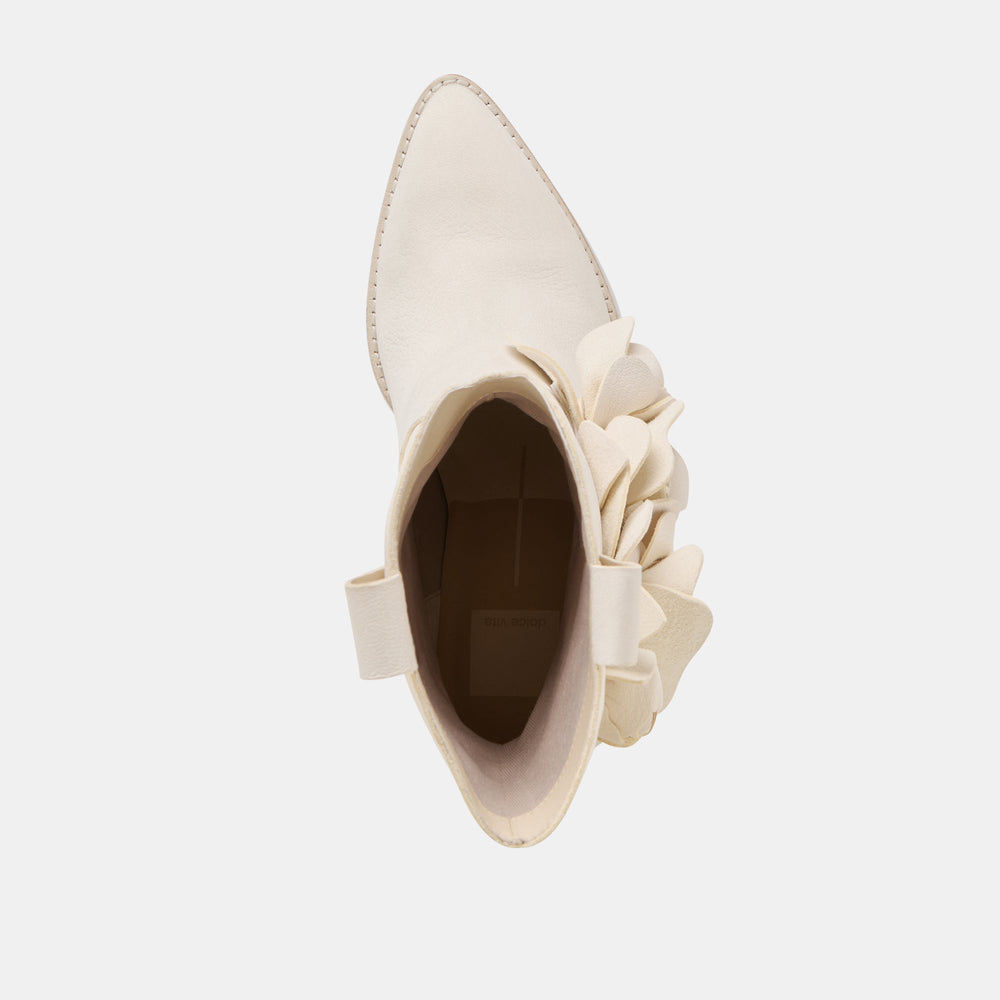 Jakel Off White Nubuck Boots | Women Dolce Vita