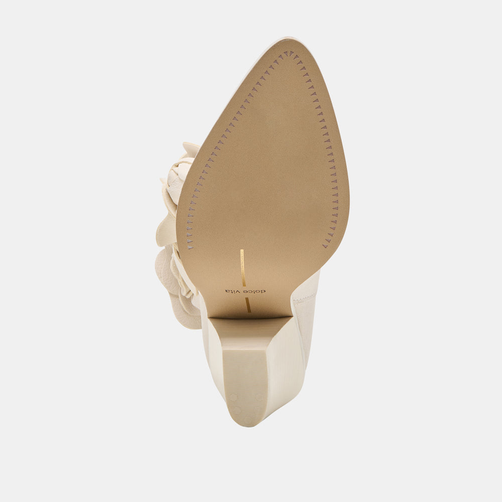 Jakel Off White Nubuck Boots | Women Dolce Vita