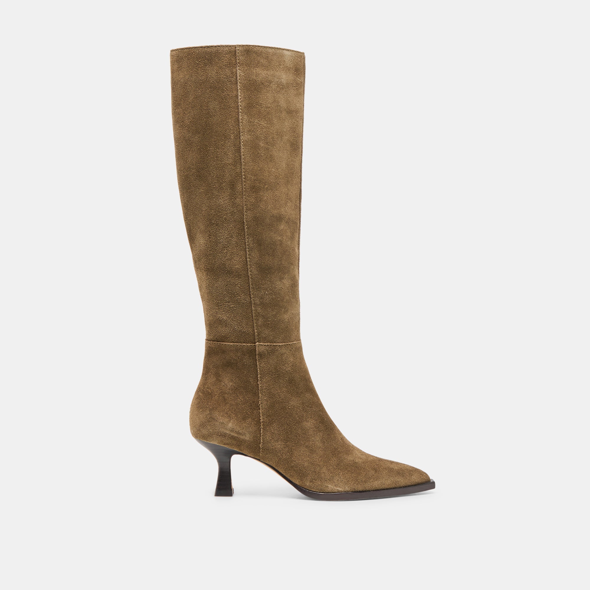 Auggie Olive Suede Boots | Women Dolce Vita