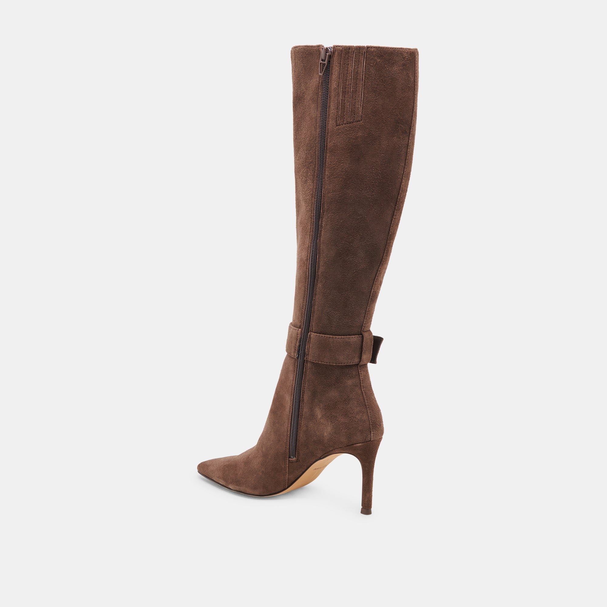 KINZY BOOTS DK BROWN SUEDE | Dolce Vita Women