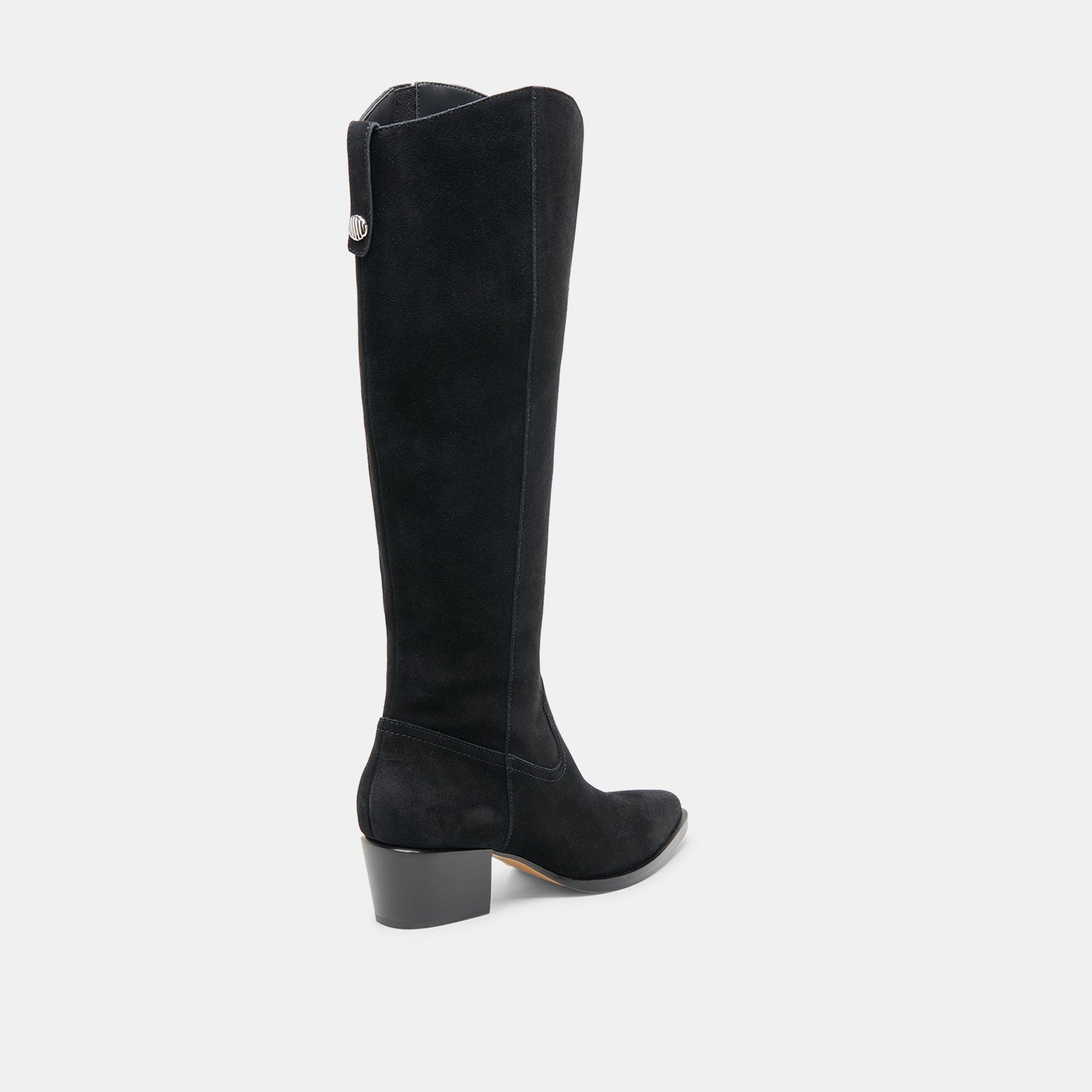 Virona H2O Waterproof Onyx Suede Wide Calf Boots | Women Dolce Vita