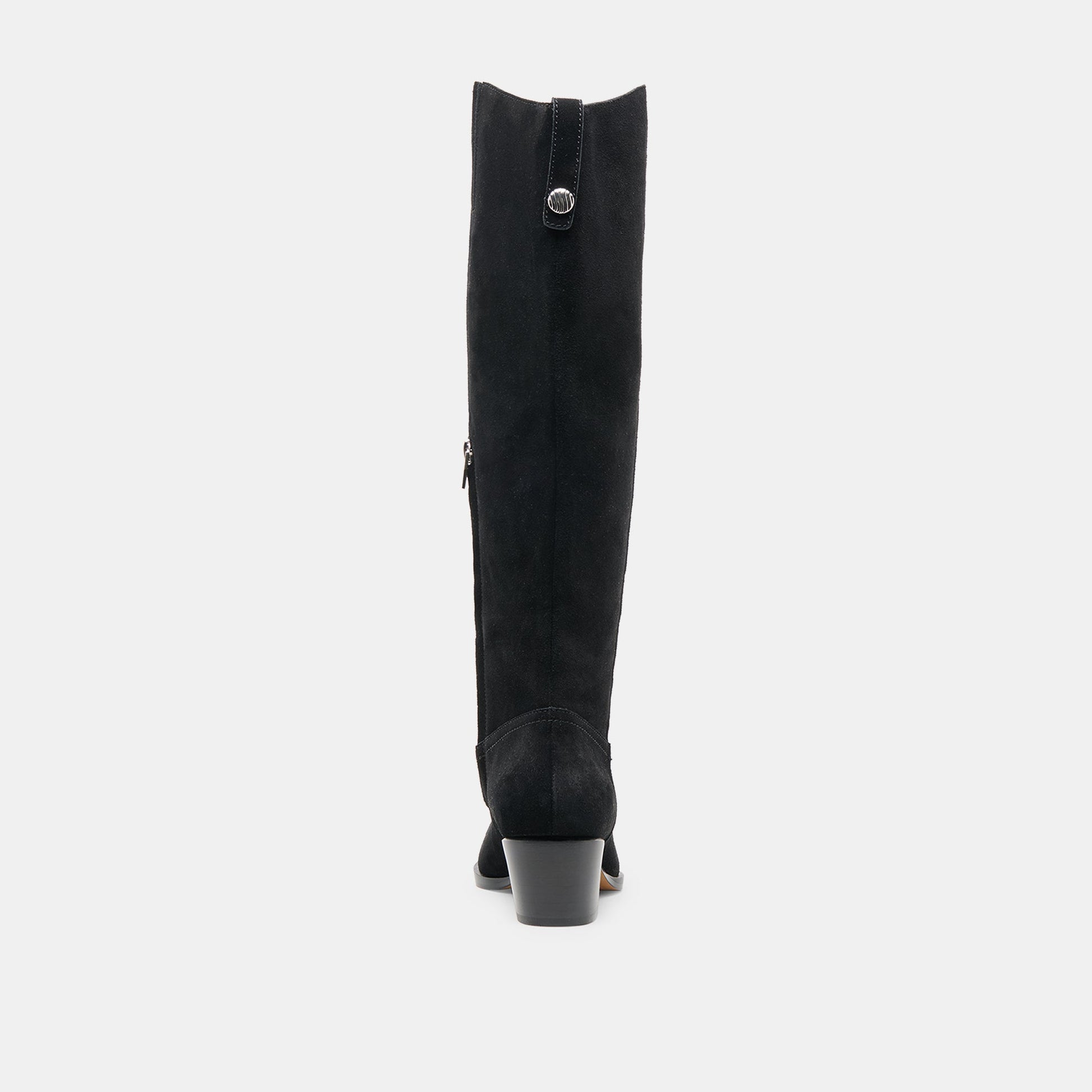 Virona H2O Waterproof Onyx Suede Wide Calf Boots - Dolce Vita