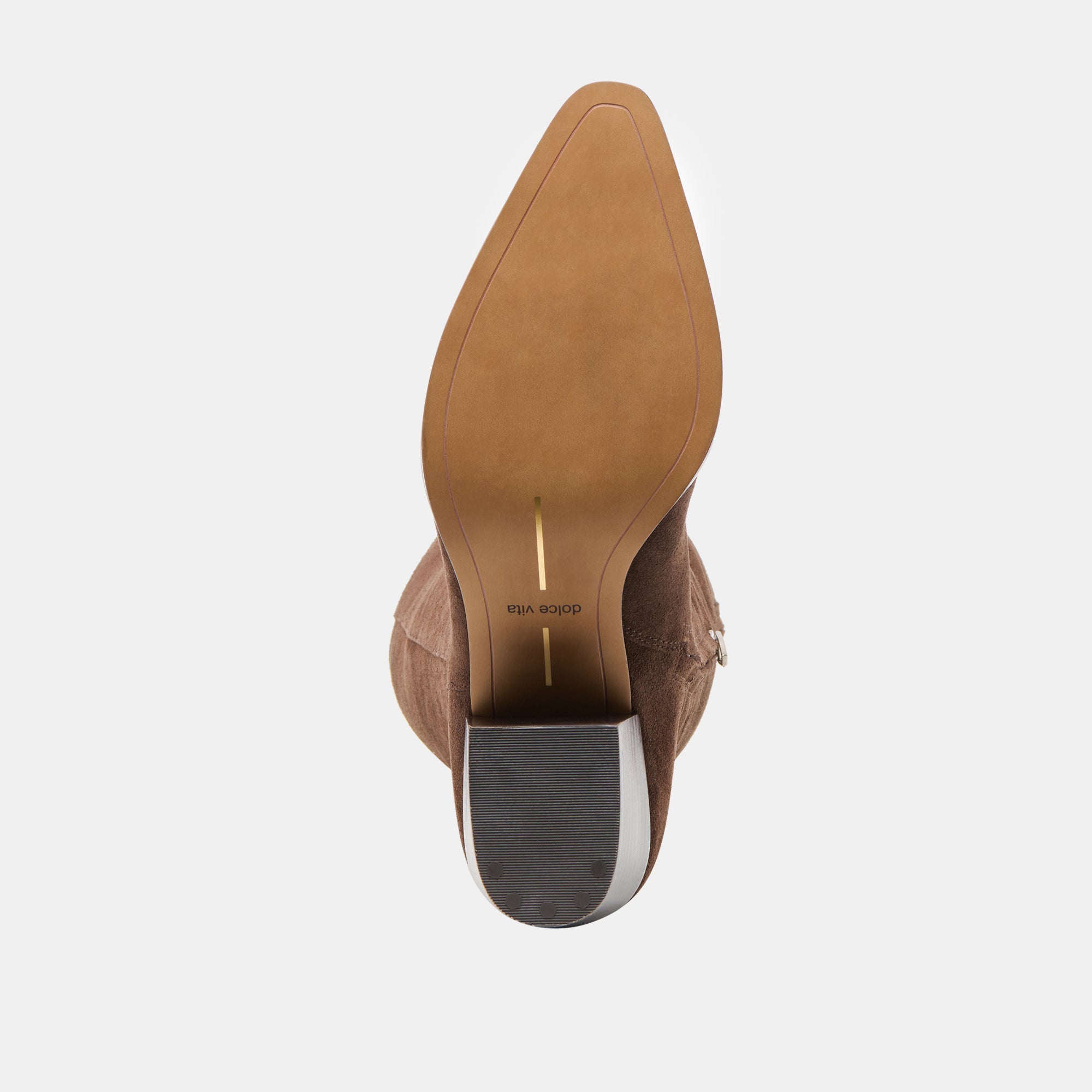 Virona H2O Waterproof Dk Brown Suede Wide Calf Boots | Dolce Vita Women