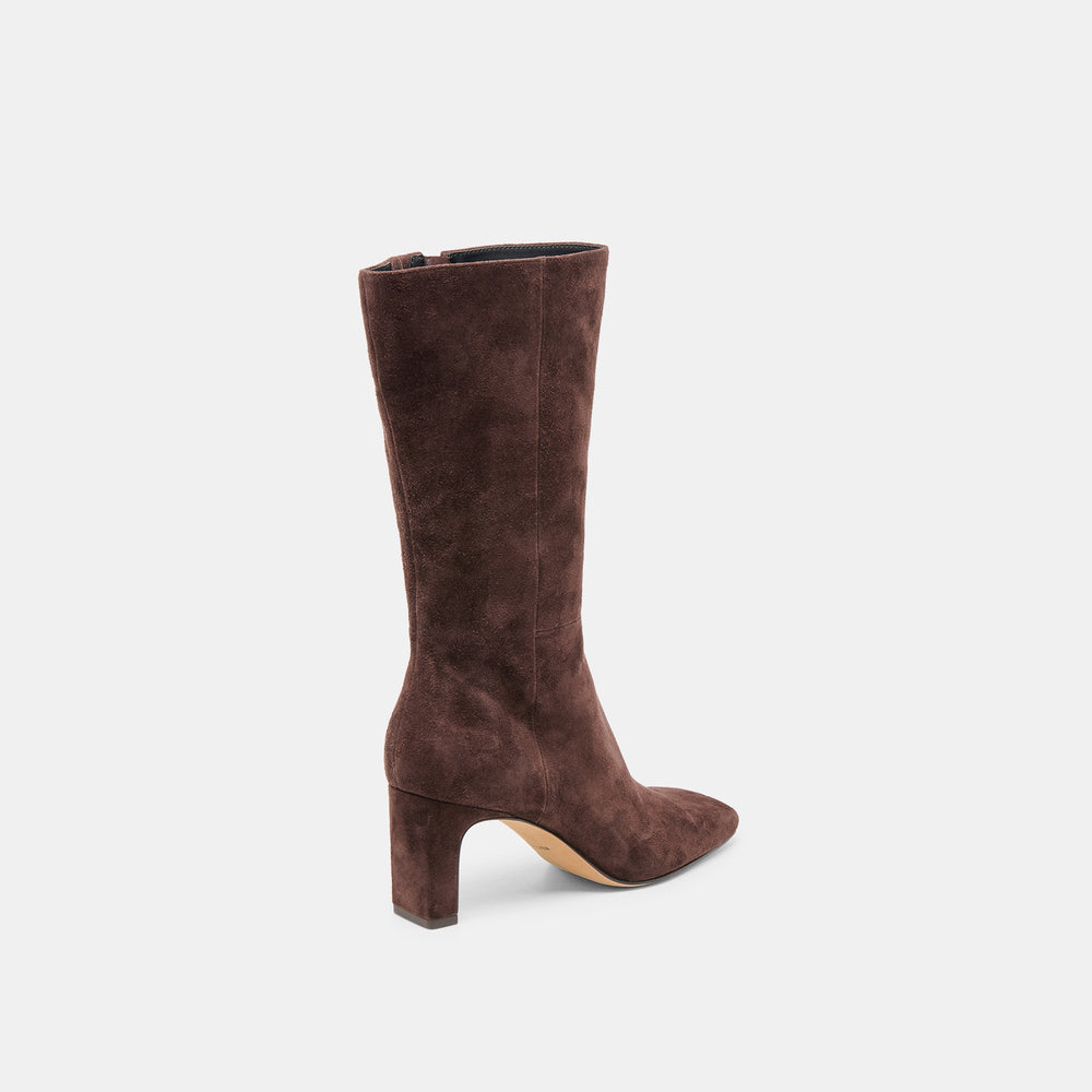 Riggs Mahogany Suede Boots | Dolce Vita Women