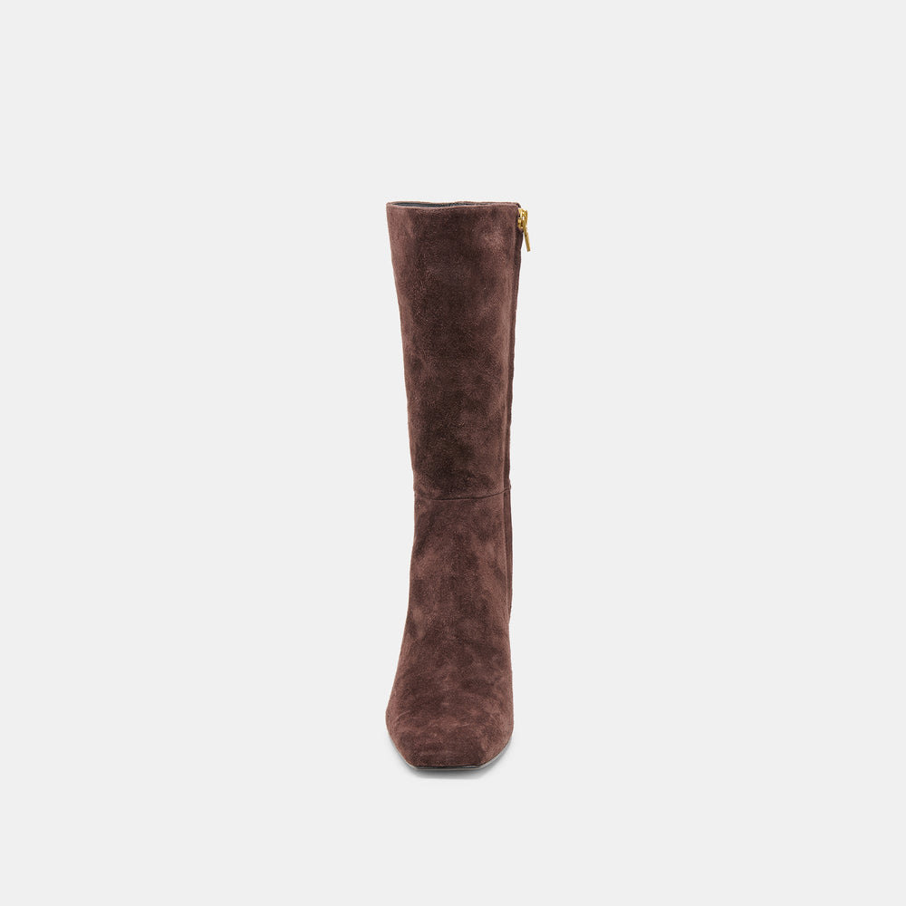 Riggs Mahogany Suede Boots | Dolce Vita Women