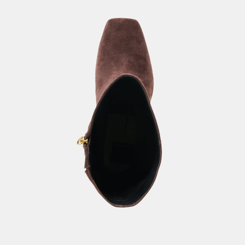 Riggs Mahogany Suede Boots | Dolce Vita Women