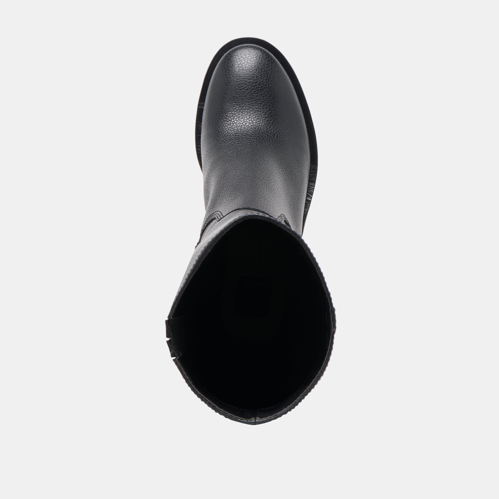 Kilian H2O Waterproof Black Leather Wide Calf Boots | Women Dolce Vita