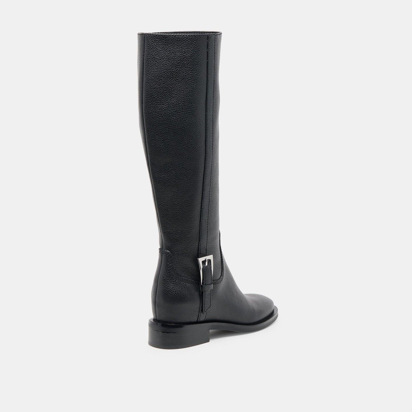 Kilian H2O Waterproof Black Leather Wide Calf Boots - Dolce Vita