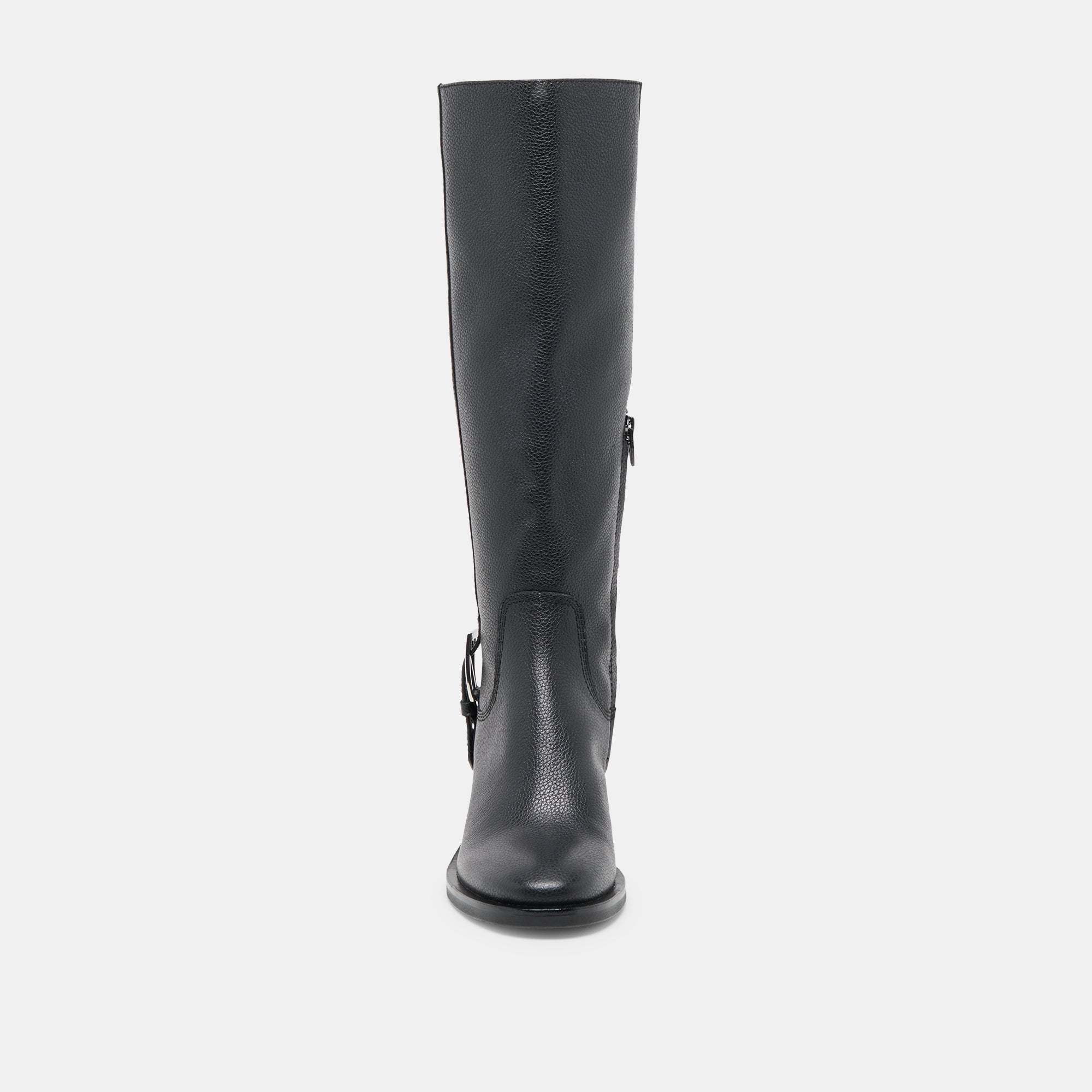 Kilian H2O Waterproof Black Leather Wide Calf Boots | Women Dolce Vita