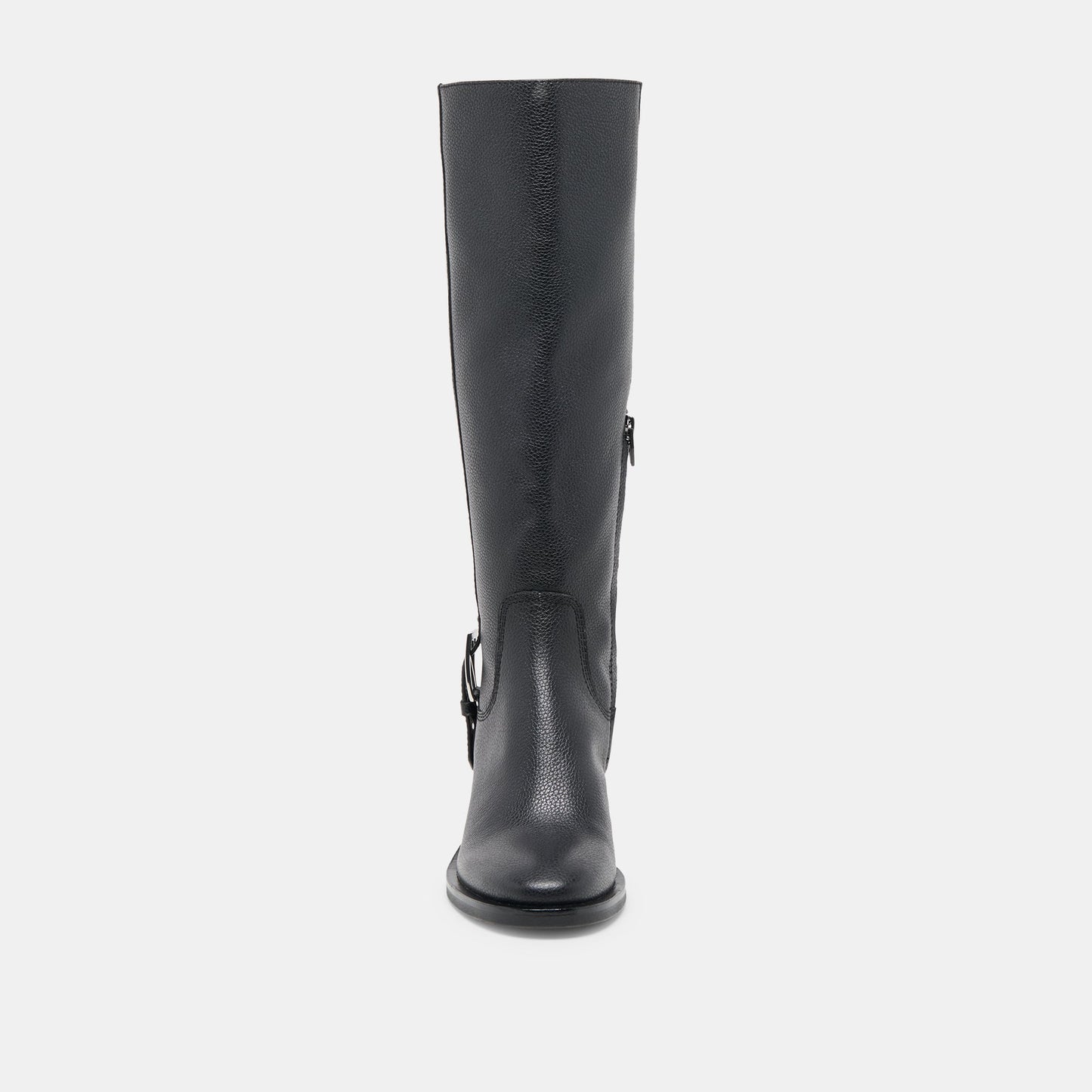 Kilian H2O Waterproof Black Leather Wide Calf Boots - Dolce Vita