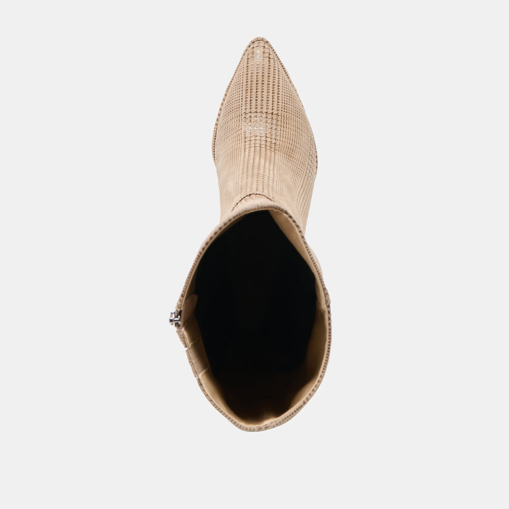 Aldy Herringbone Printed Suede Boots | Dolce Vita Women