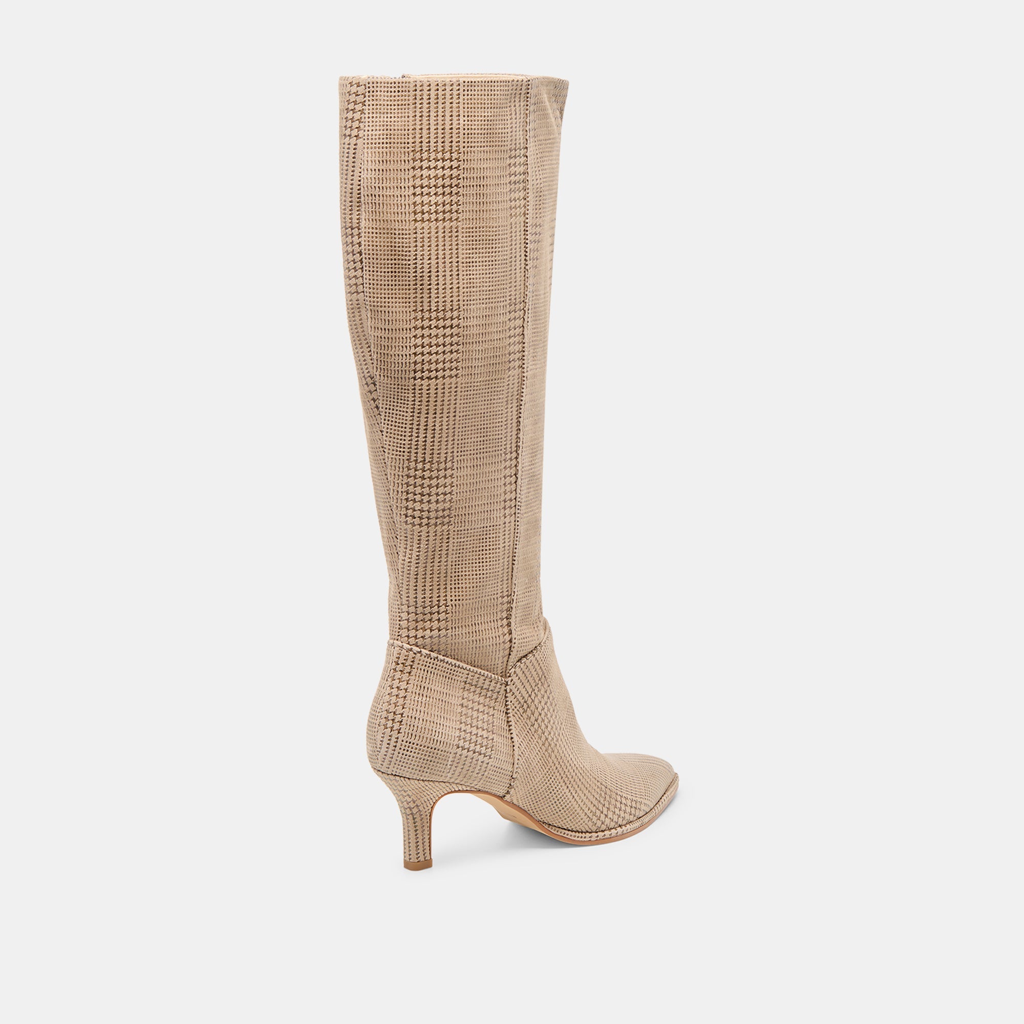 Aldy Herringbone Printed Suede Boots | Dolce Vita Women