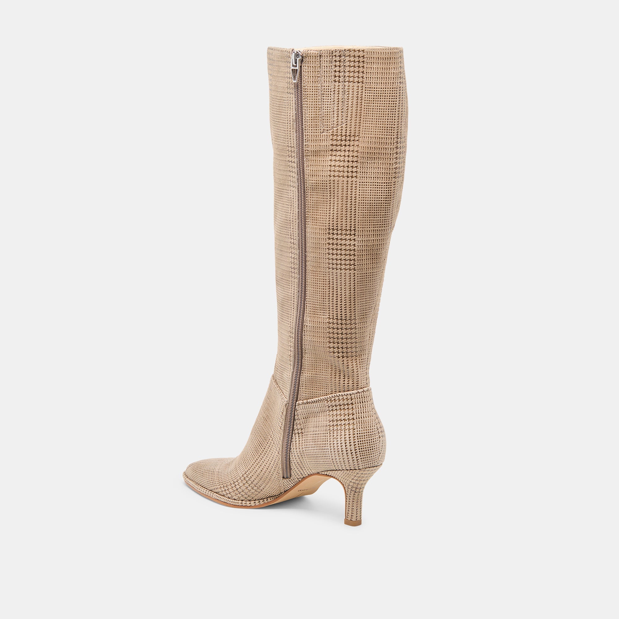 Aldy Herringbone Printed Suede Boots | Dolce Vita Women