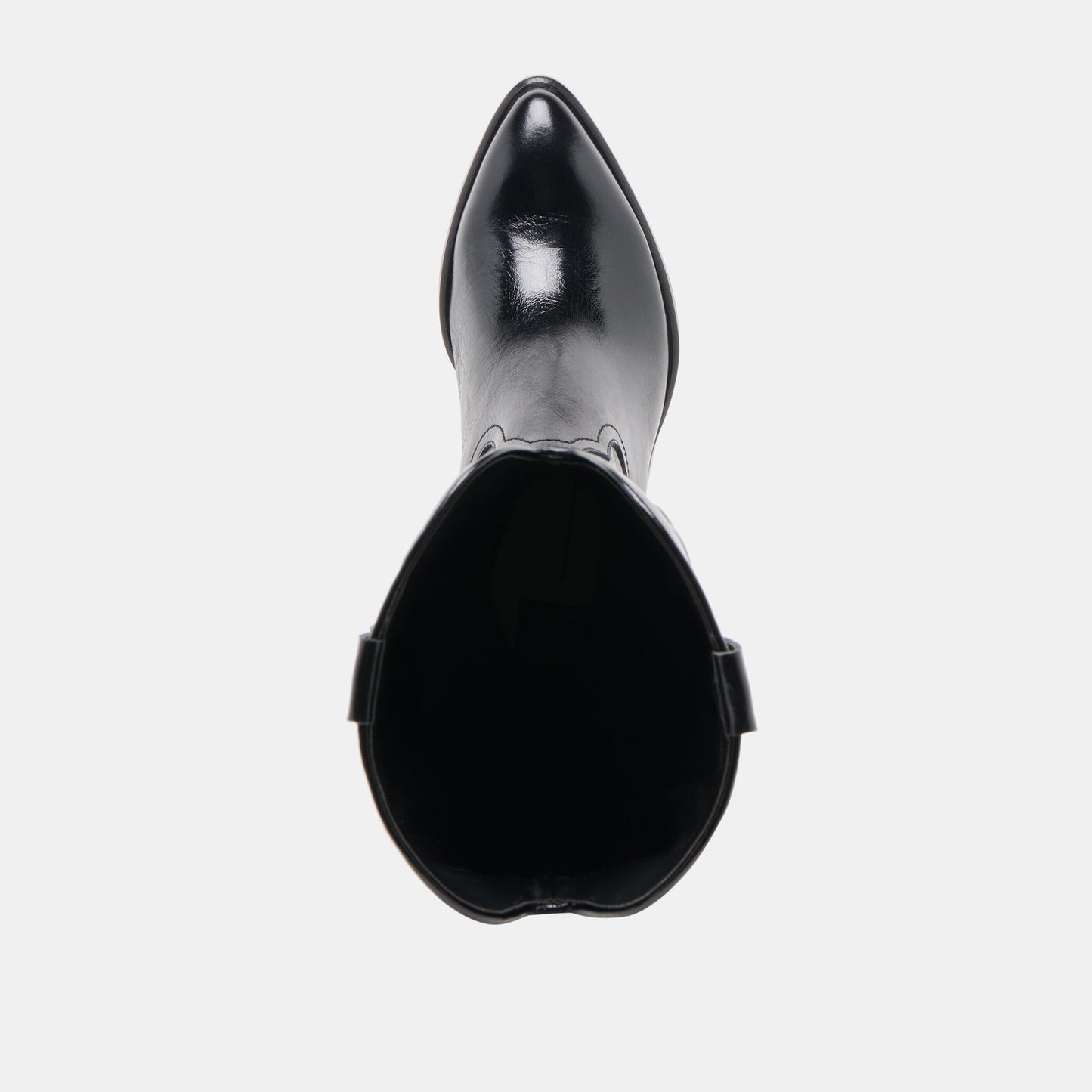 Mirla Black Leather Boots - Dolce Vita