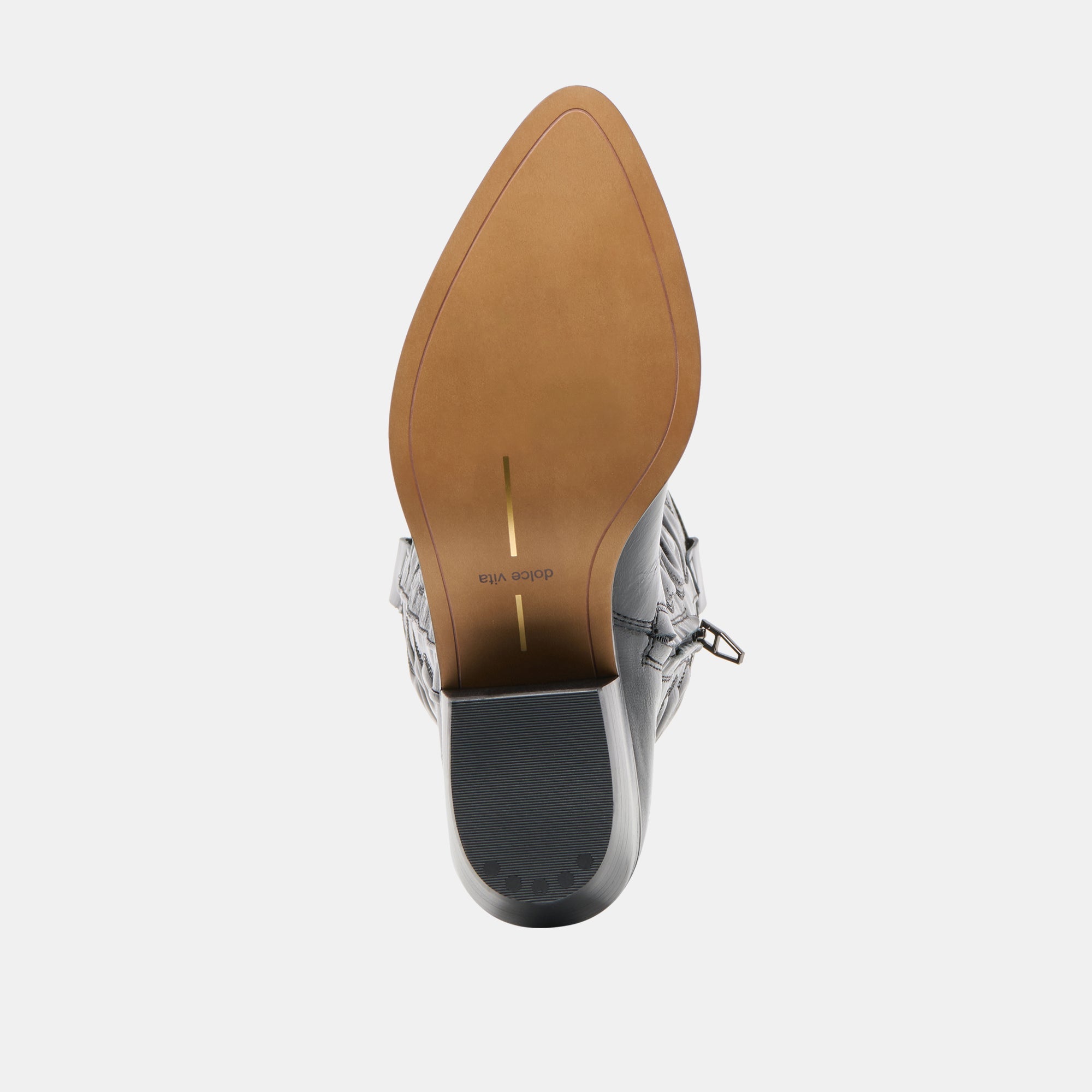 Mirla Black Leather Boots | Women Dolce Vita