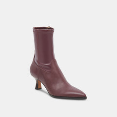 ARYA WIDE CALF BOOTS WINE LEATHER | Dolce Vita Women
