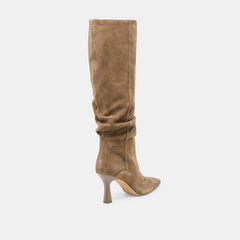 Lousa Olive Suede Boots | Women Dolce Vita
