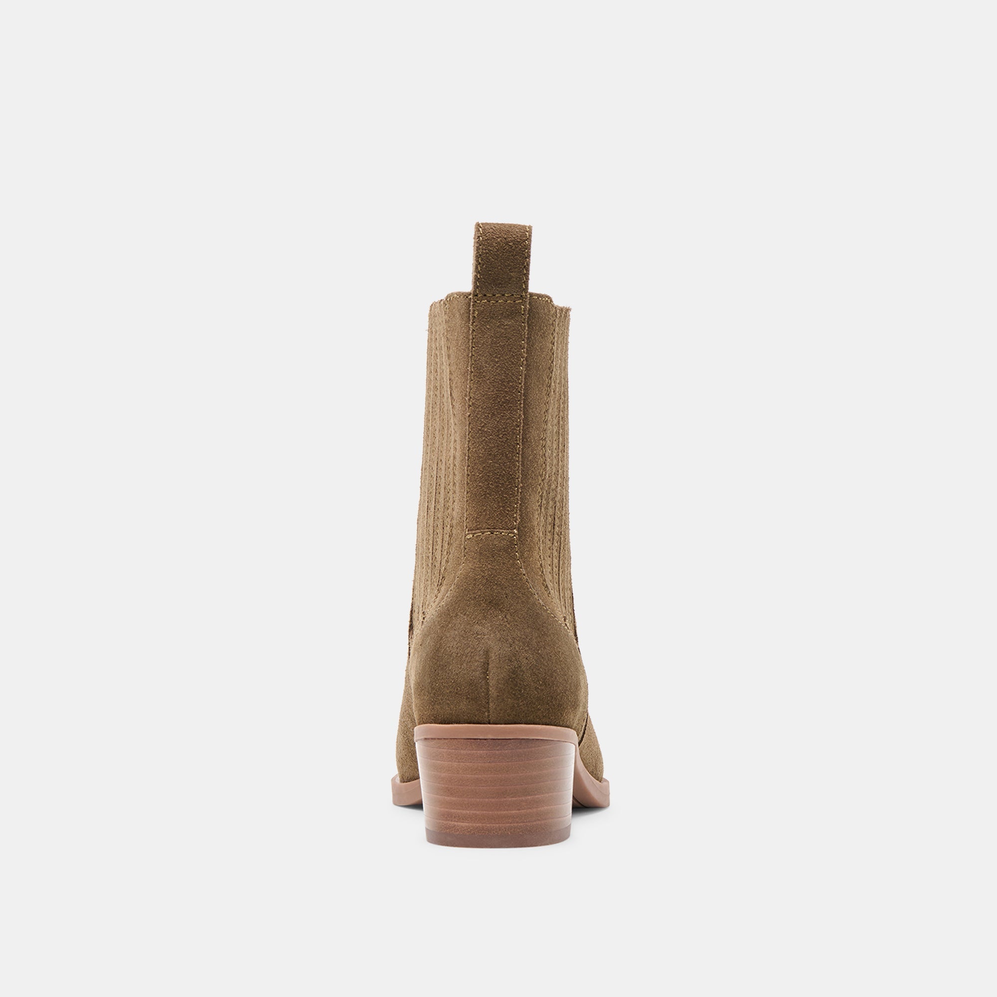 Faint H2O Waterproof Olive Suede Booties | Dolce Vita Women