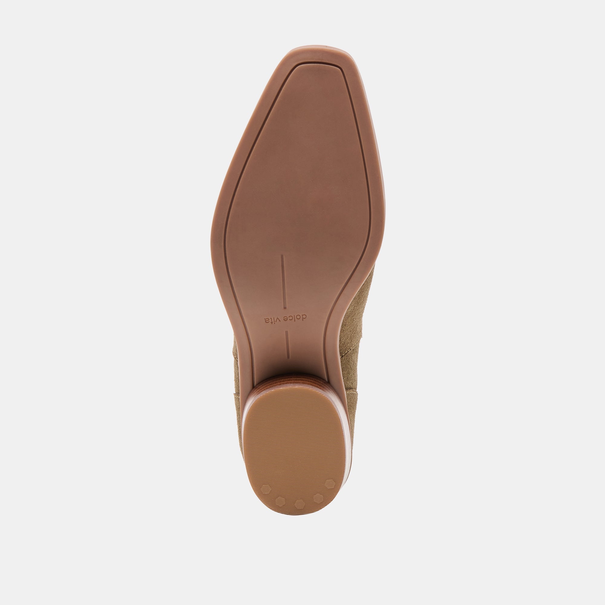 Faint H2O Waterproof Olive Suede Booties | Dolce Vita Women