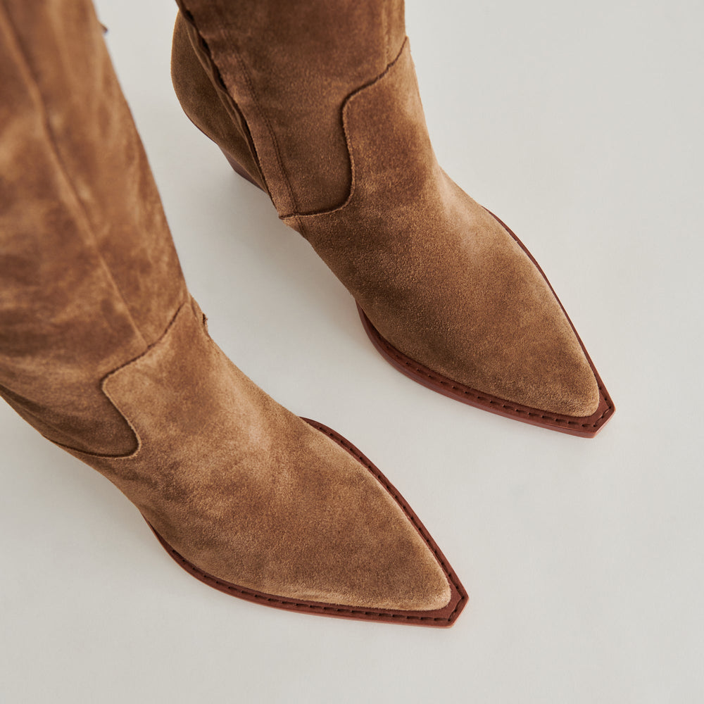 Raj Boots in Brown Suede | Dolce Vita Women