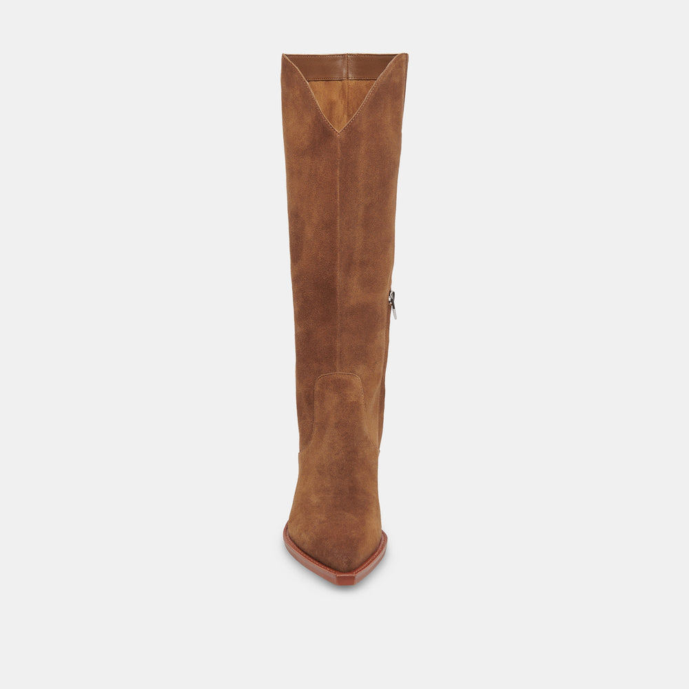 Raj Boots in Brown Suede | Dolce Vita Women