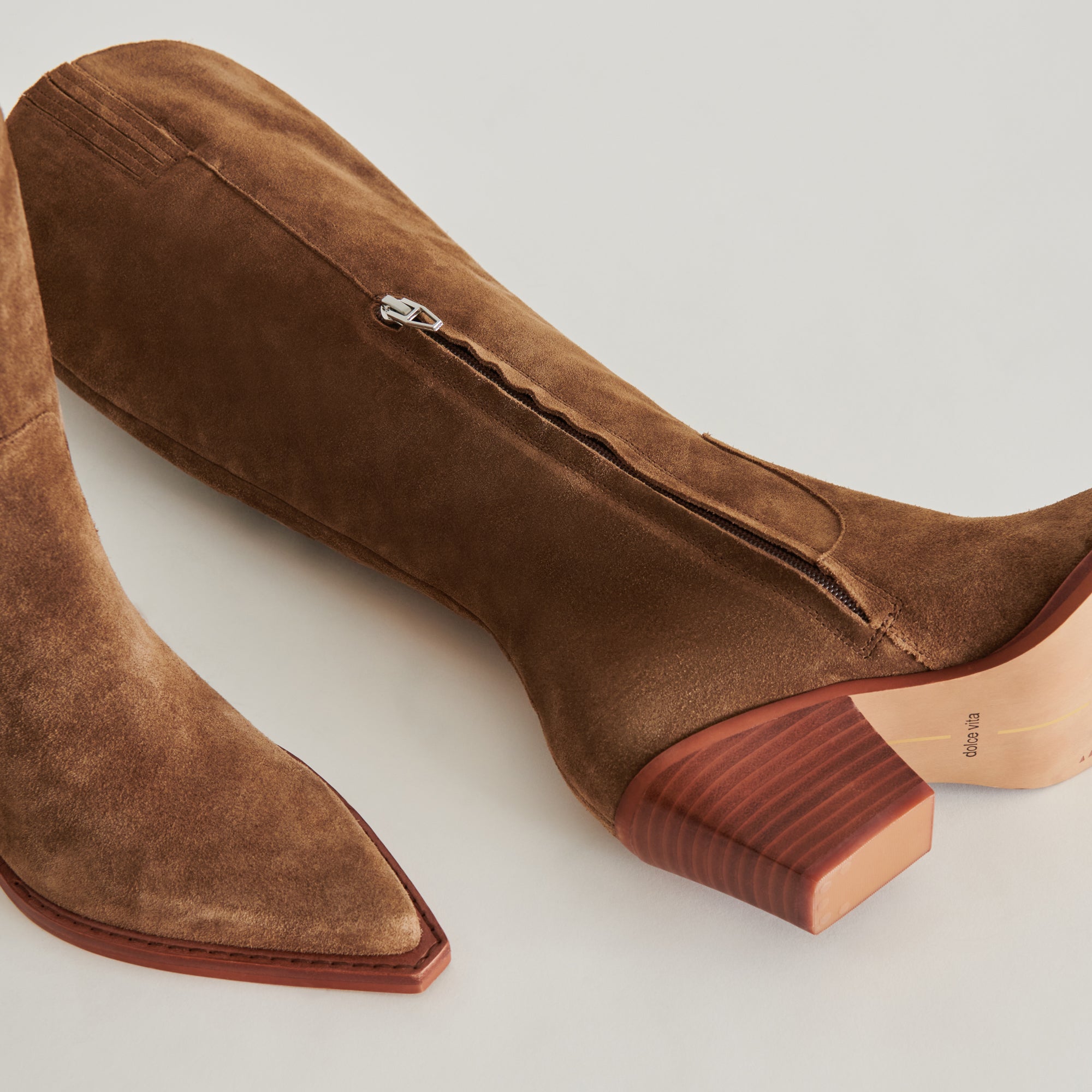 Raj Boots in Brown Suede | Dolce Vita Women