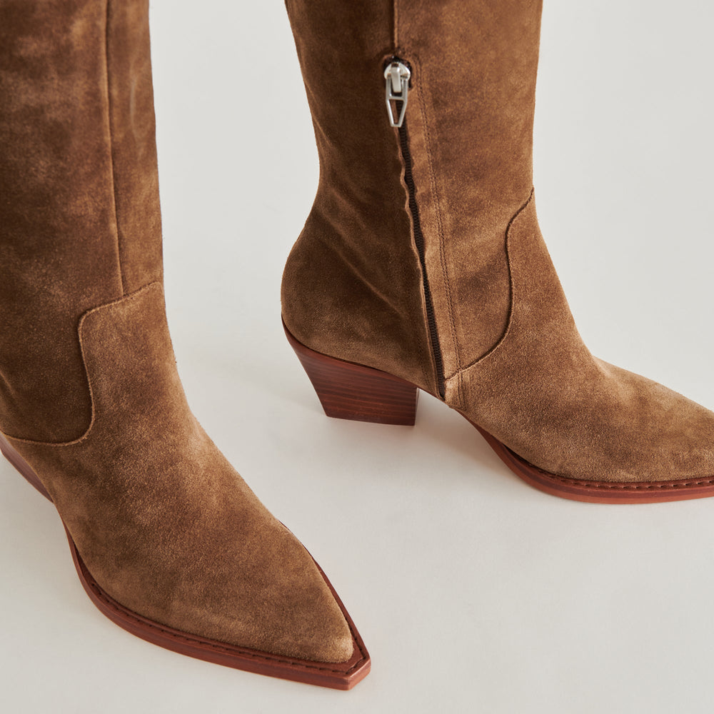 Raj Boots in Brown Suede | Dolce Vita Women