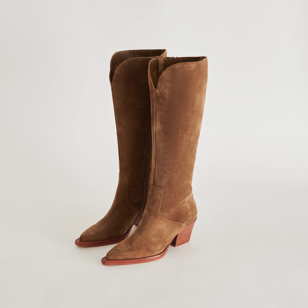 Raj Boots in Brown Suede | Dolce Vita Women