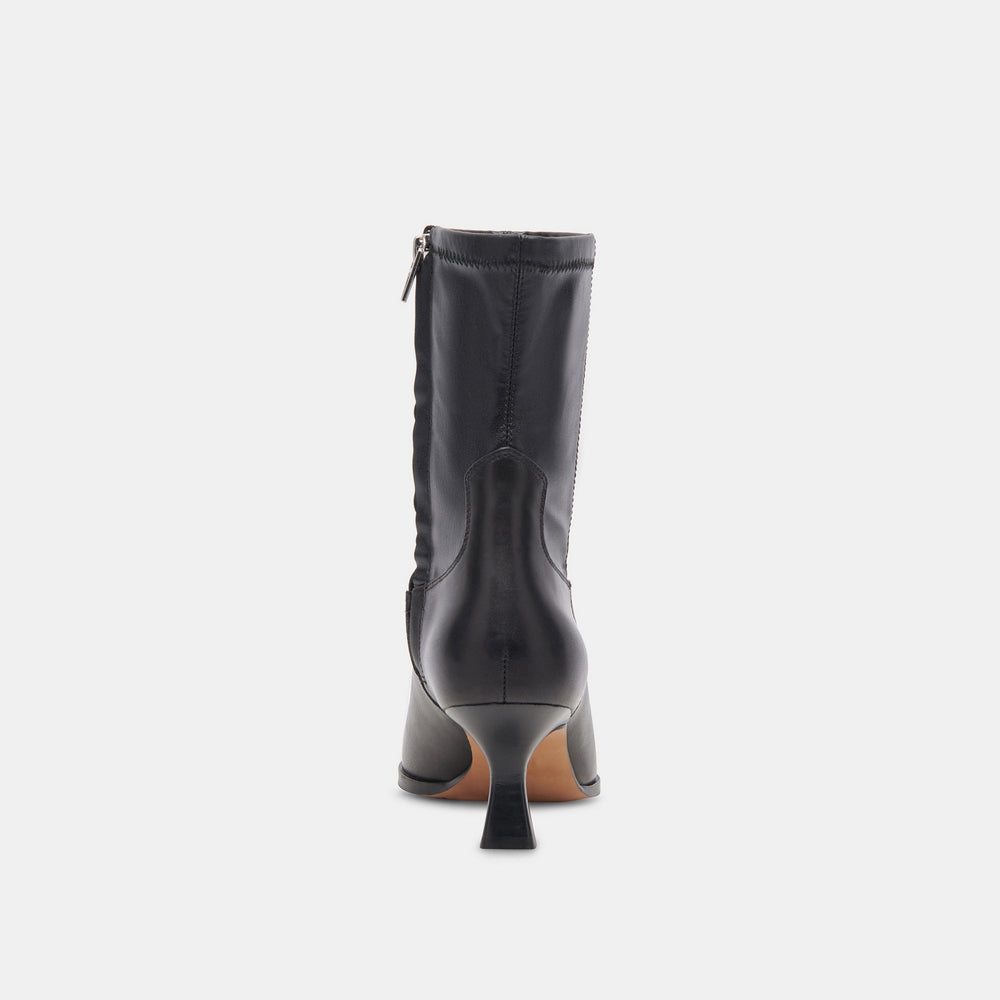 ARYA WIDE CALF BOOTS BLACK LEATHER | Women Dolce Vita