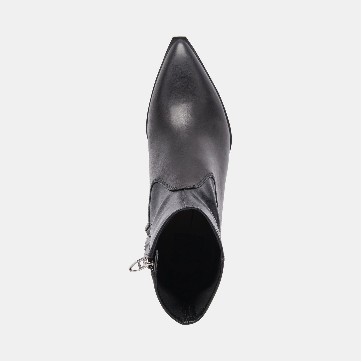 ARYA WIDE CALF BOOTS BLACK LEATHER - Dolce Vita