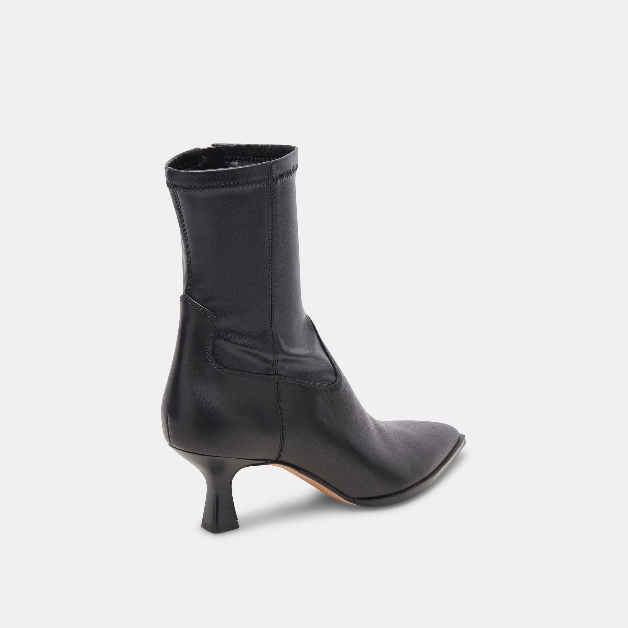 ARYA WIDE CALF BOOTS BLACK LEATHER | Women Dolce Vita