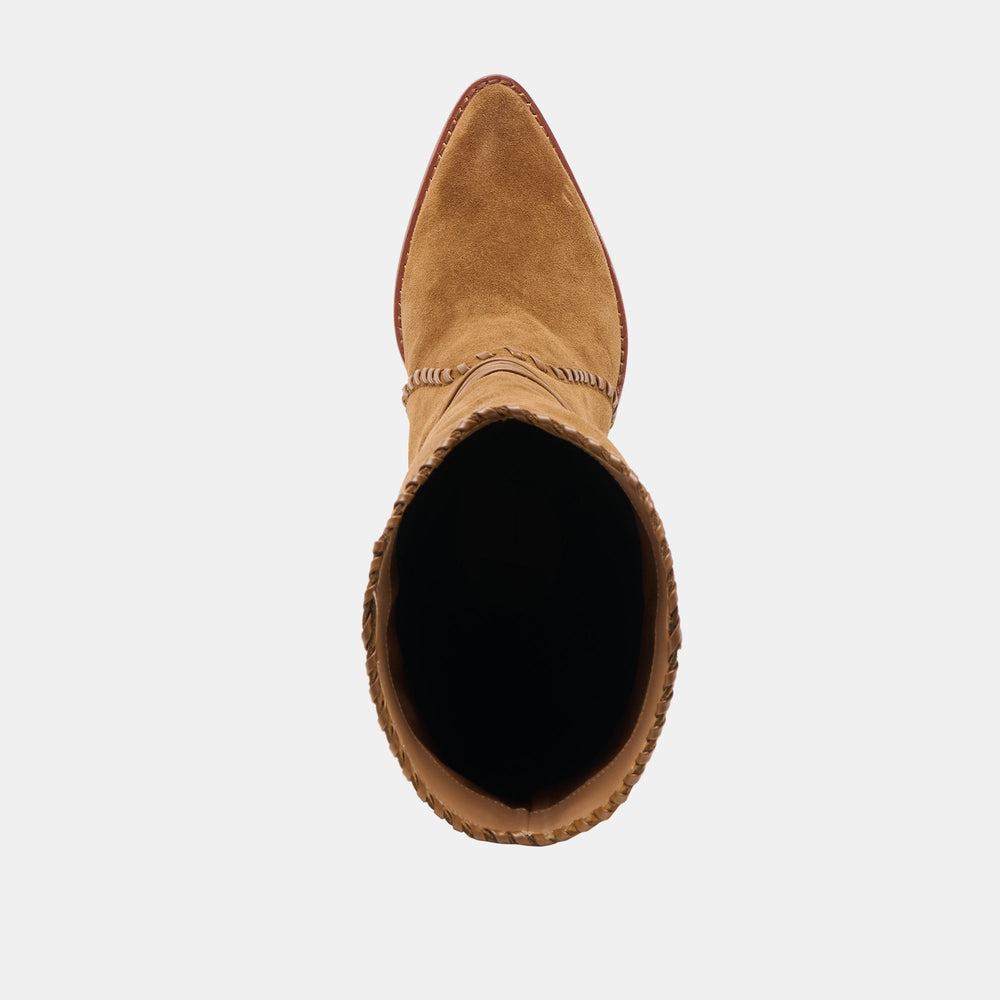 Jody Lt Brown Suede Boots | Dolce Vita Women
