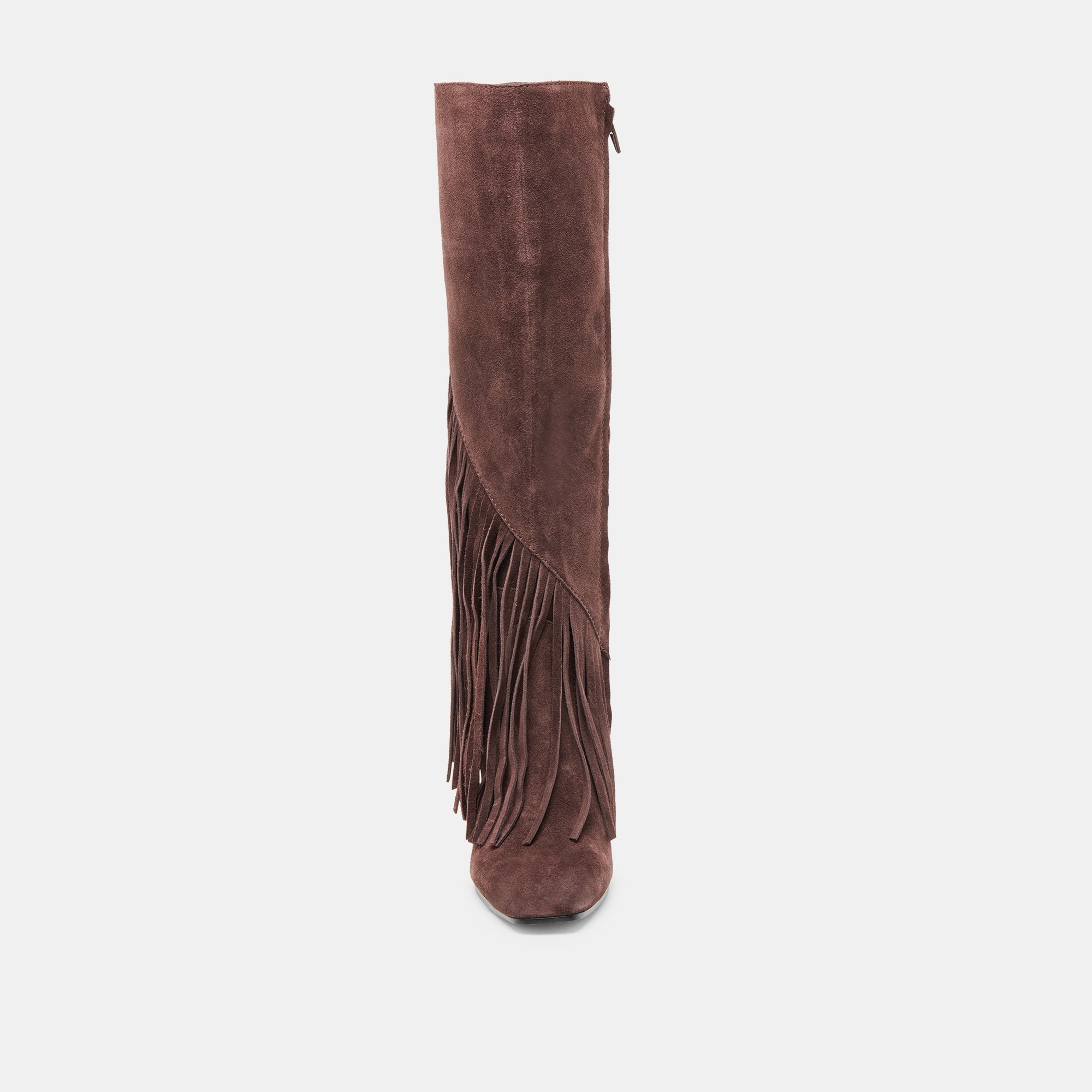 Giano Mahogany Suede Boots | Women Dolce Vita
