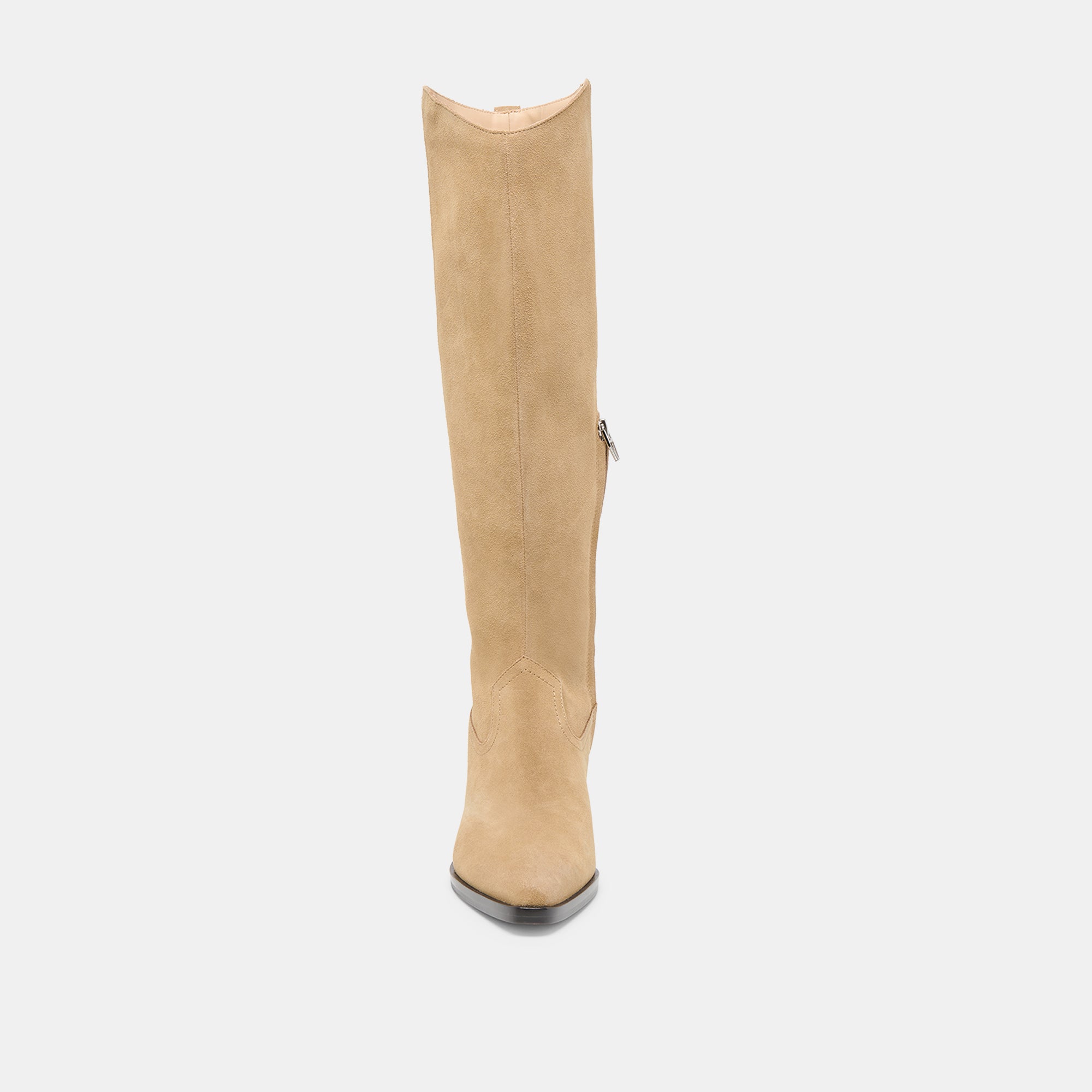 Virona H2O Waterproof Dk Taupe Suede Wide Calf Boots | Dolce Vita Women