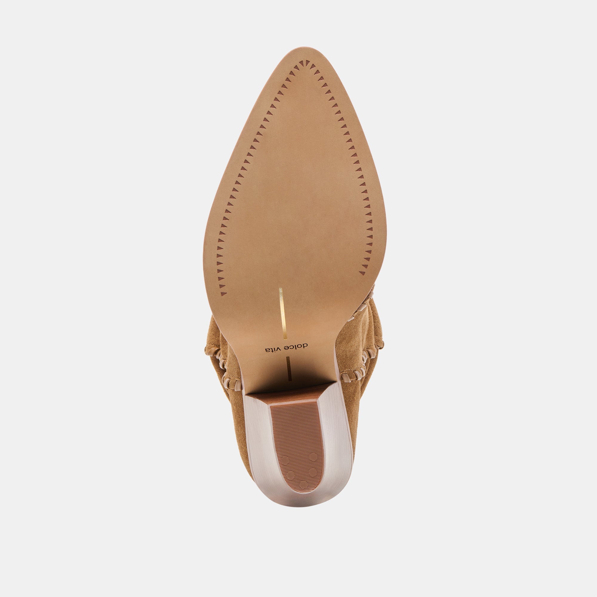 Julith Lt Brown Suede Boots | Women Dolce Vita
