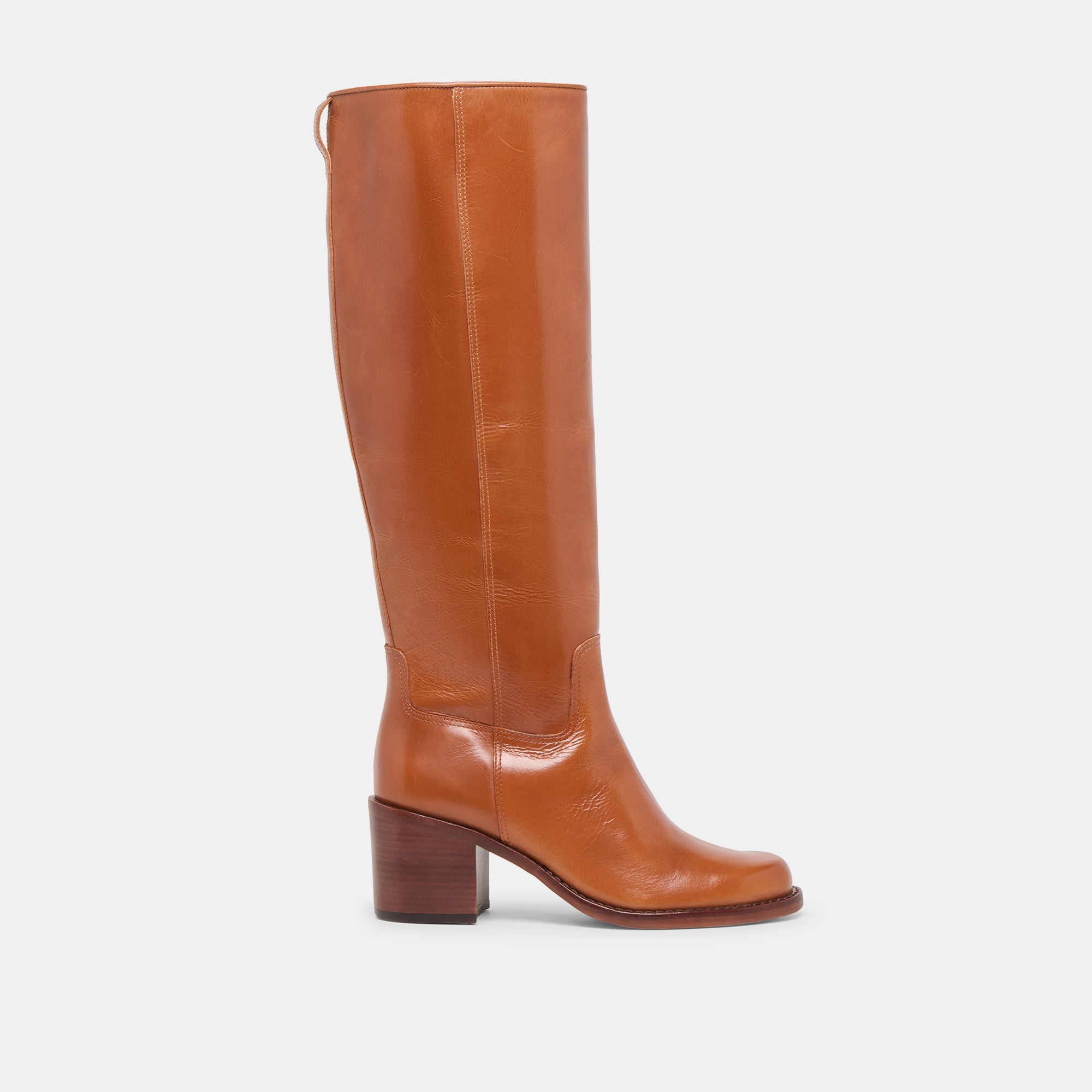 Lucyle Tan Leather Boots | Dolce Vita Women