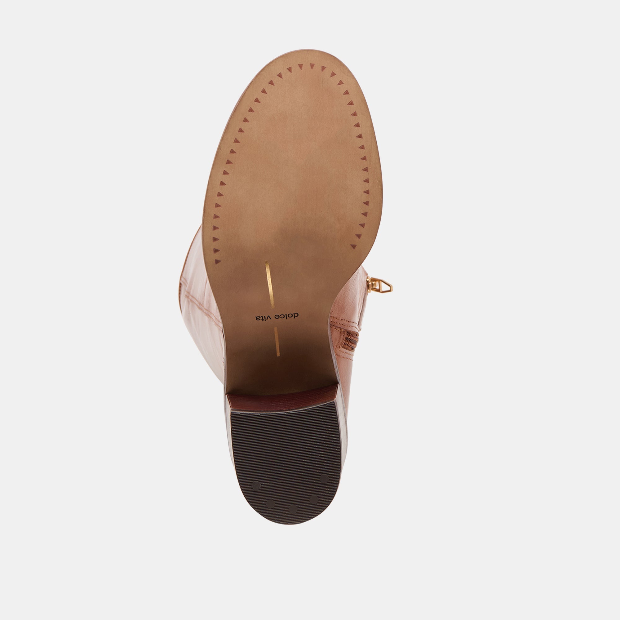 Lucyle Tan Leather Boots | Dolce Vita Women