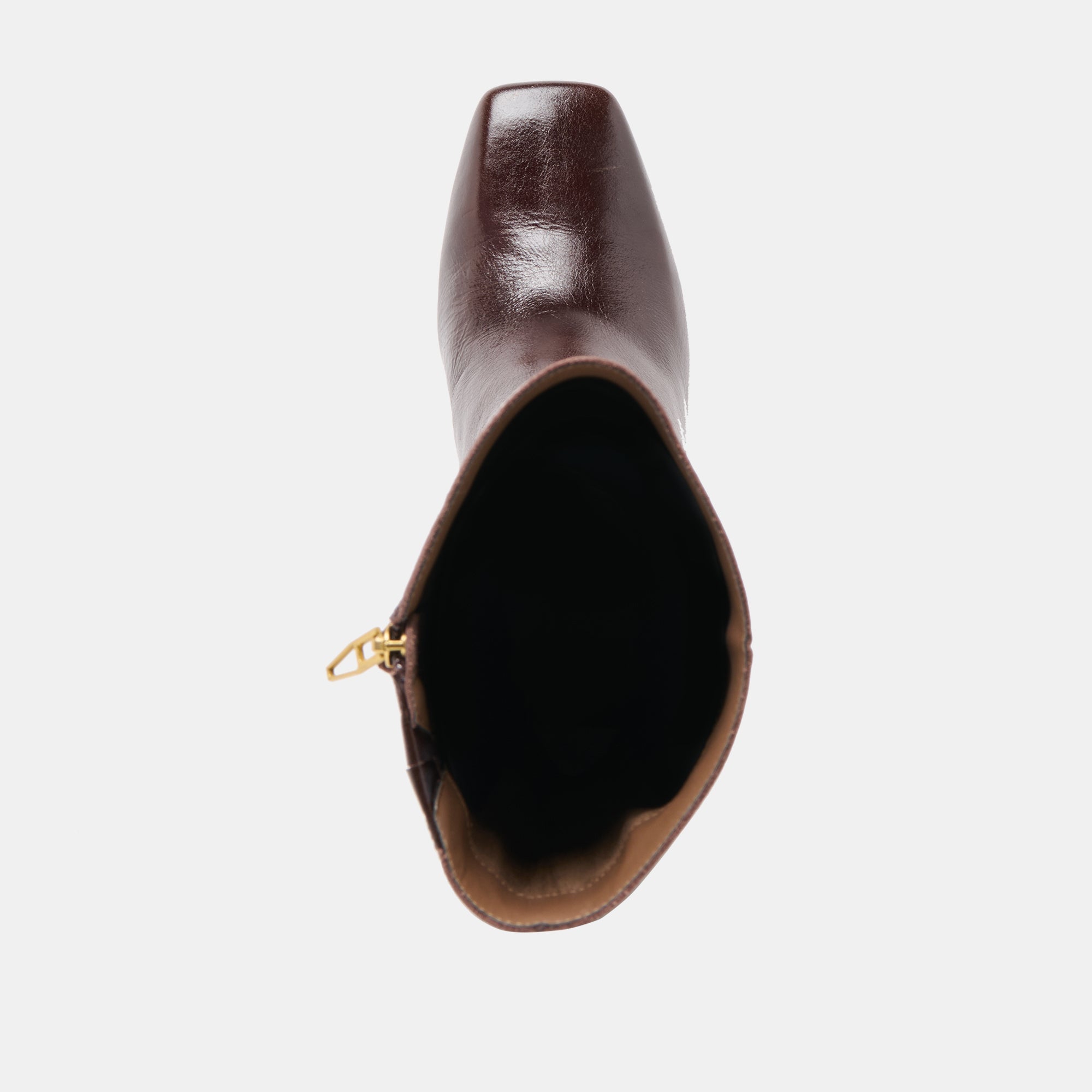 Riggs Chocolate Leather Boots | Women Dolce Vita