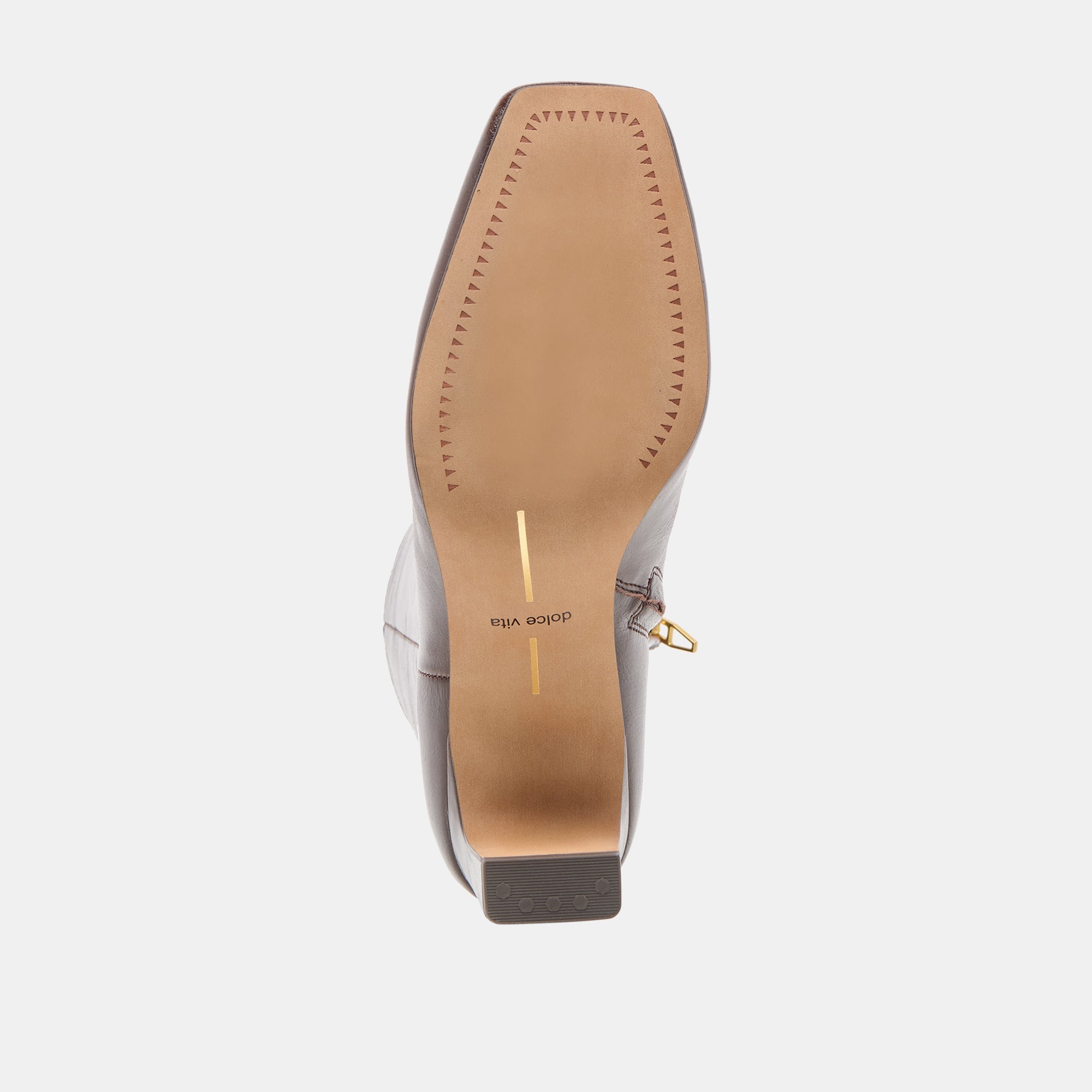 Riggs Chocolate Leather Boots | Women Dolce Vita