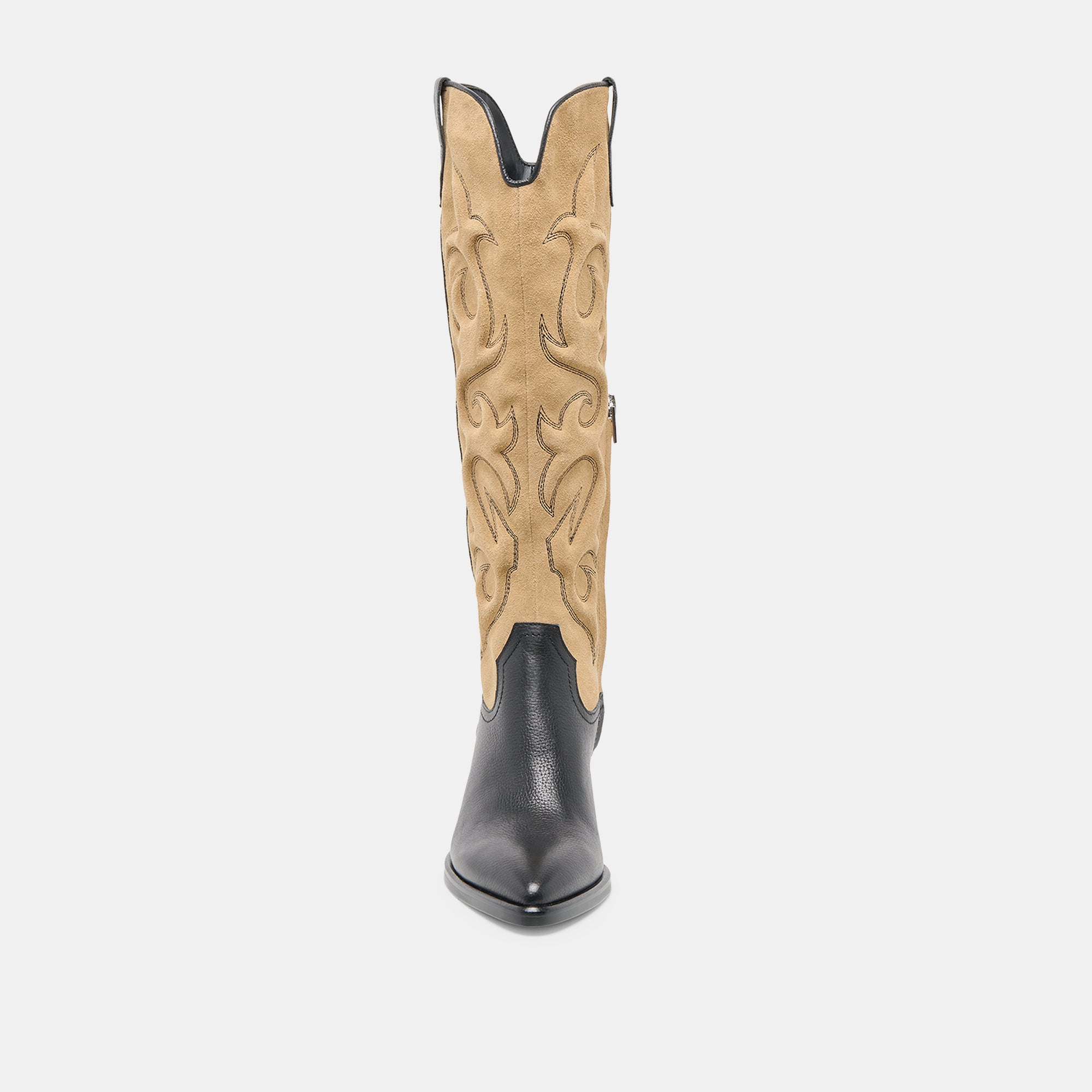 Mirla Black Multi Leather Boots | Dolce Vita Women