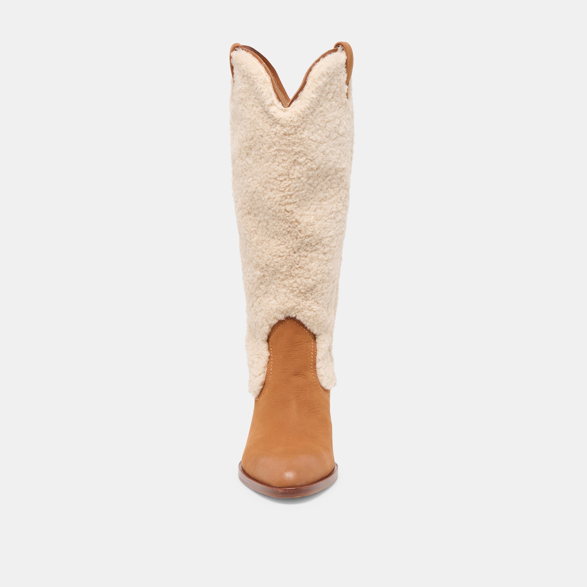Mykel Plush Caramel Nubuck Boots | Dolce Vita Women