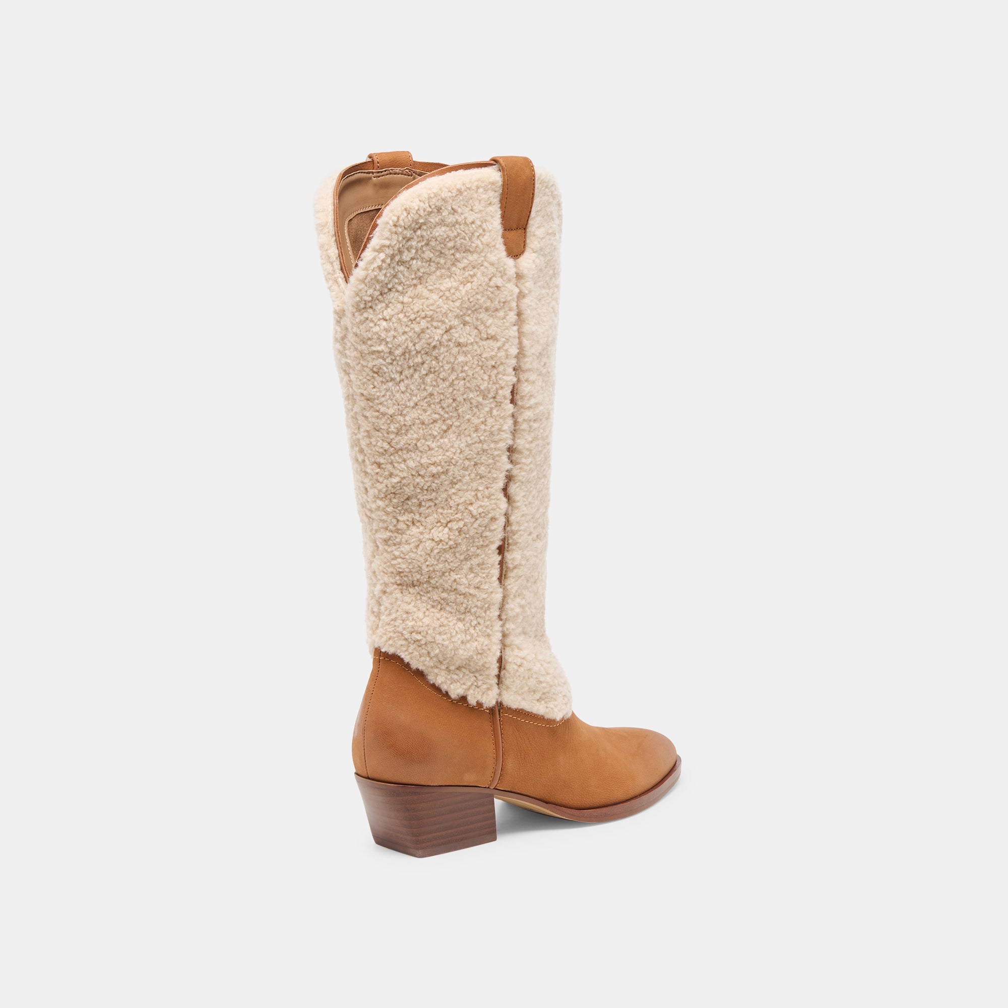 Mykel Plush Caramel Nubuck Boots | Dolce Vita Women