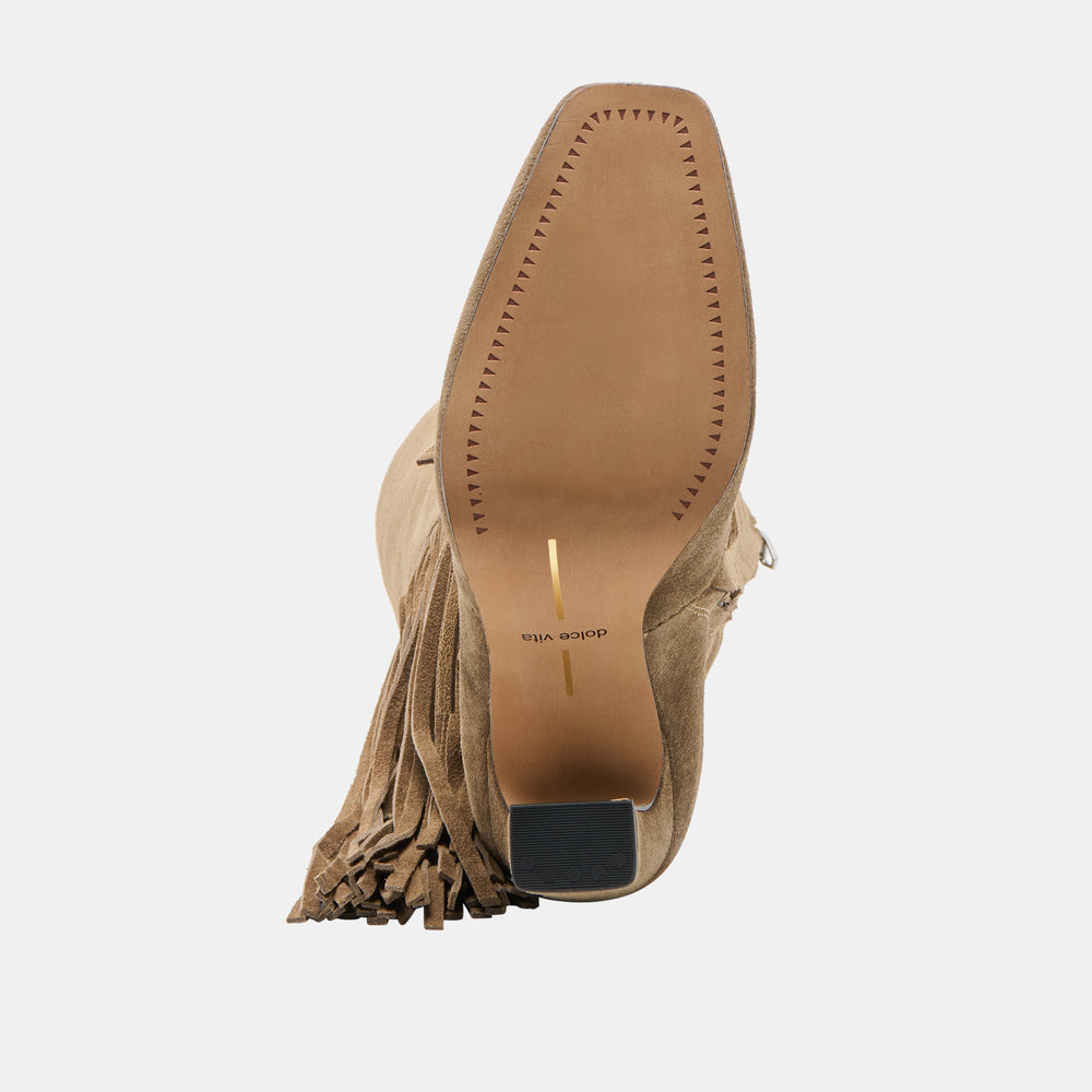 Giano Olive Suede Boots | Dolce Vita Women