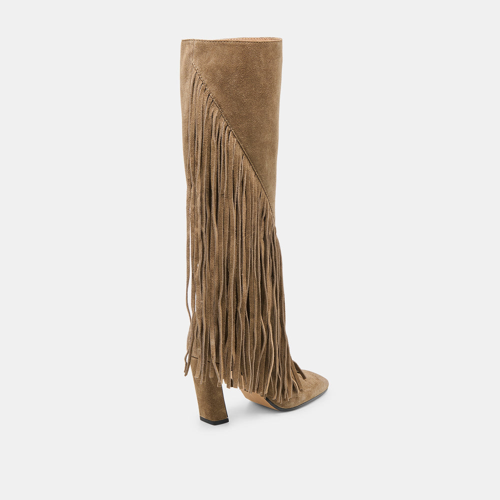 Giano Olive Suede Boots | Dolce Vita Women